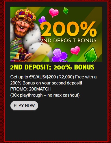Cocoa 200% bonus