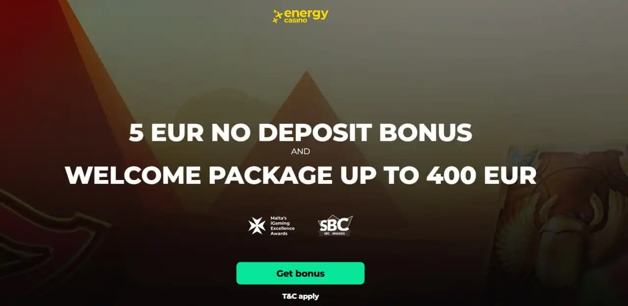 Energycasino Promo Image