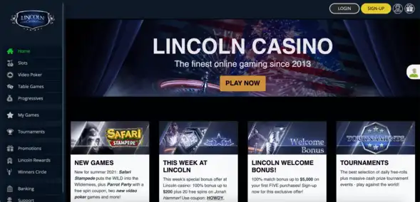 Lincoln Casino gives