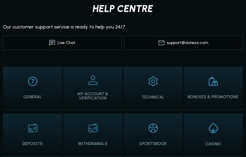 Slotexo Casino gives
