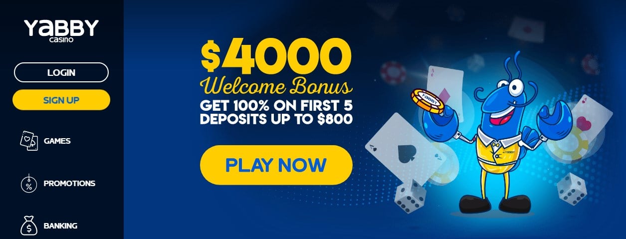 casino yabby no deposit bonus