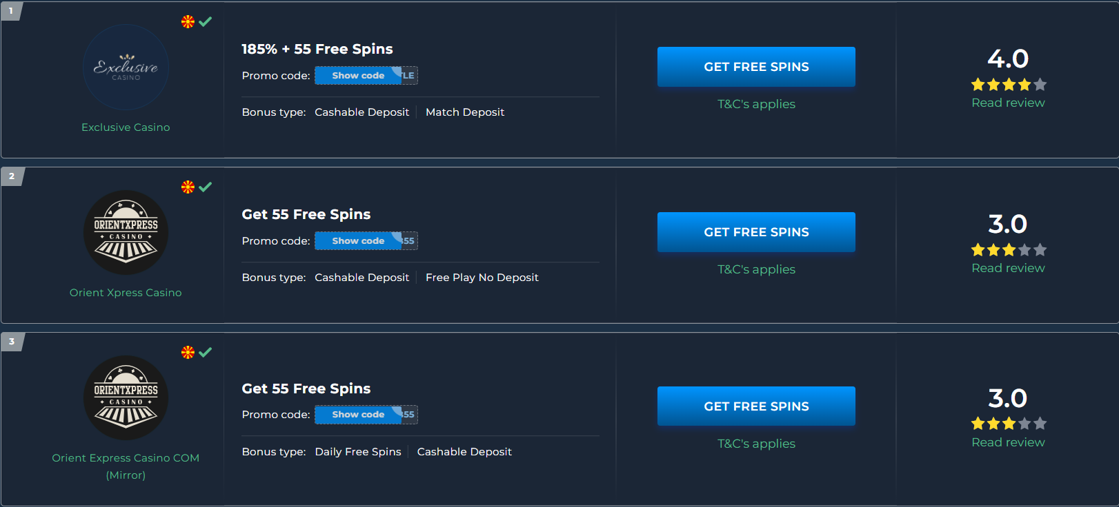 NEW OP CODE FREE SPINS