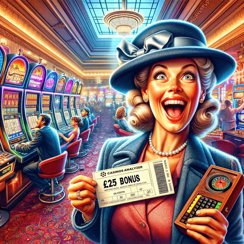 Woman gets free 25 pound no deposit from casinos analyzer