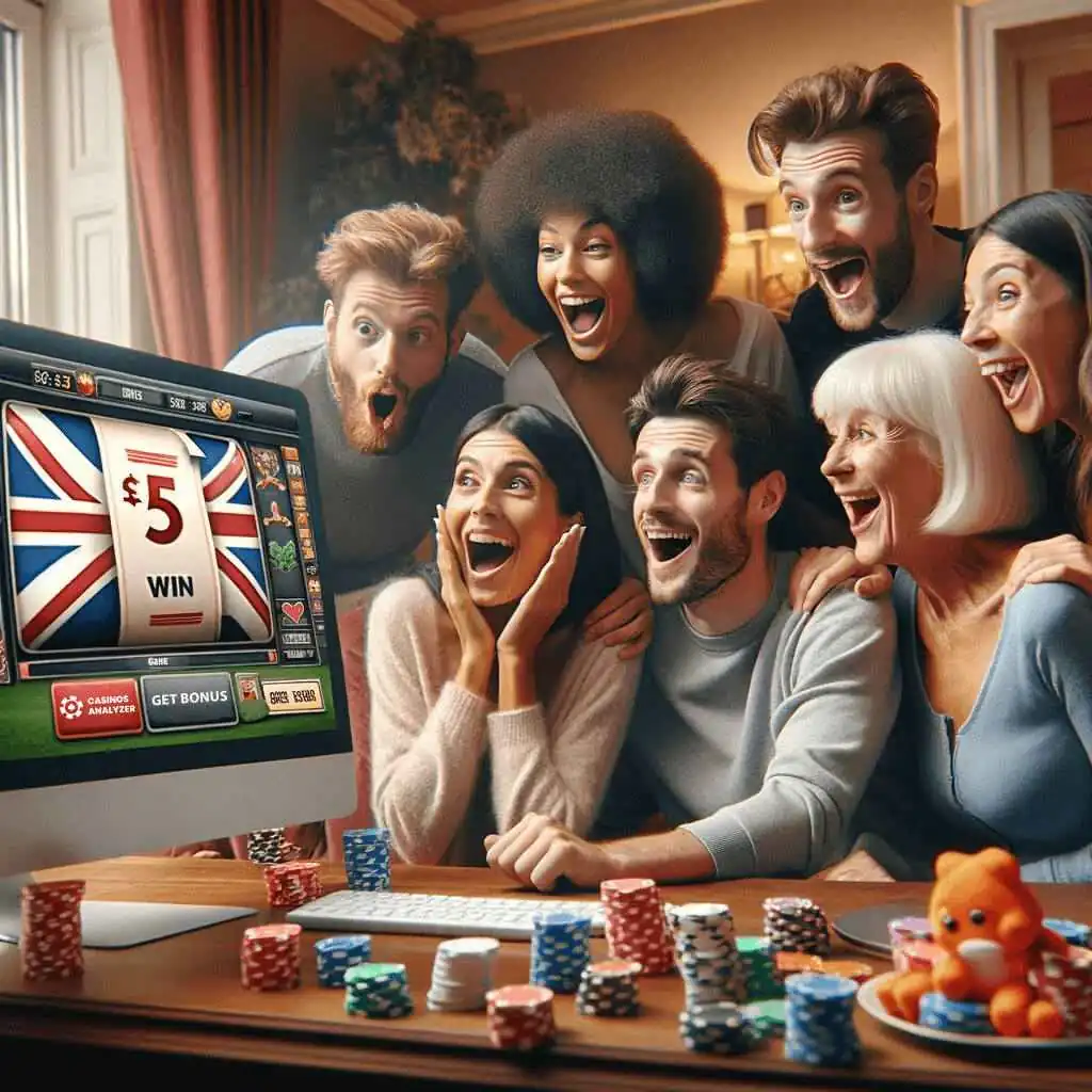British people get free £5 no deposit casino from casinos analyzer
