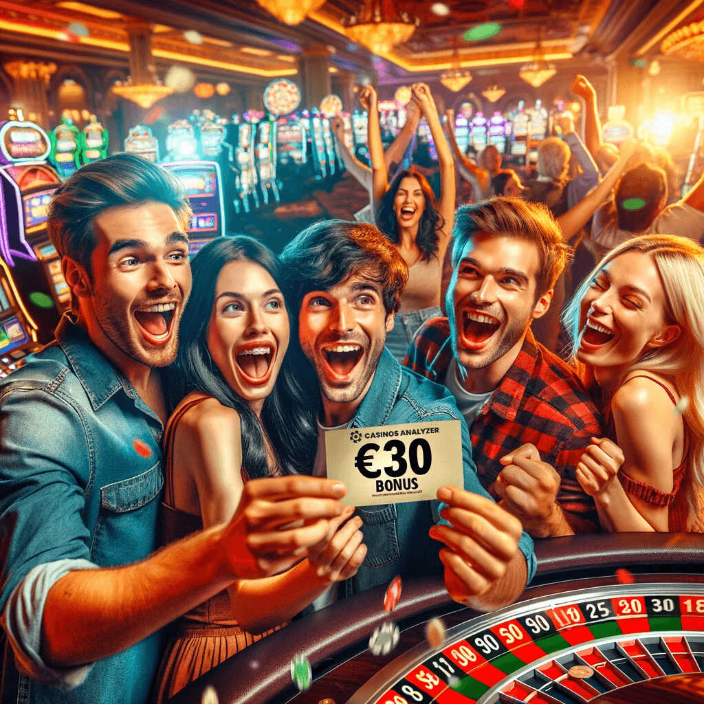 Young people get 30 euro no deposit bonus from casinos analyzer