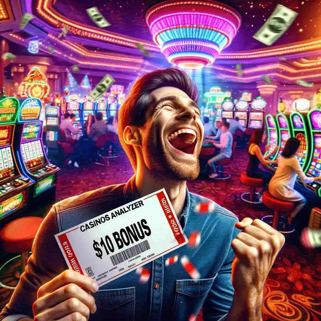 Man gets $10 free casinos usa