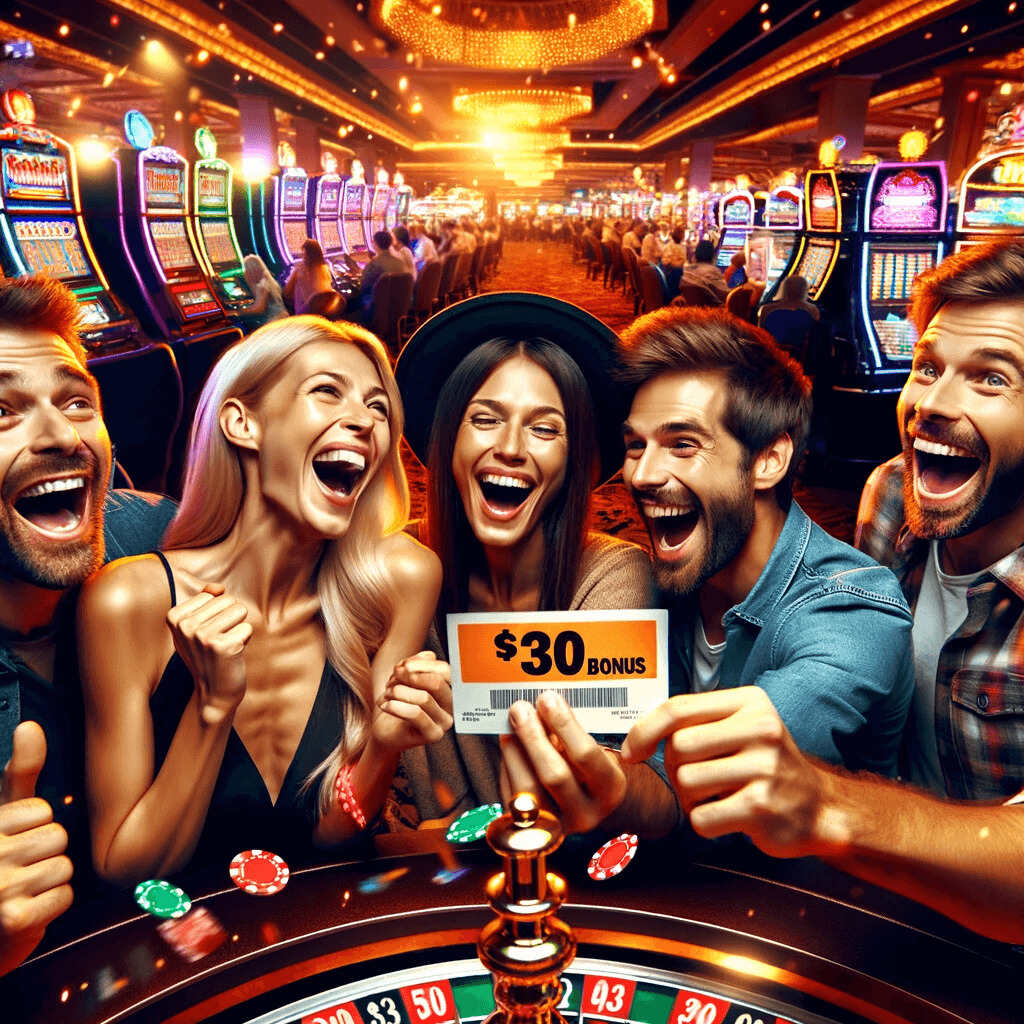 Happy people get  no deposit bonus from casinos analyzer
