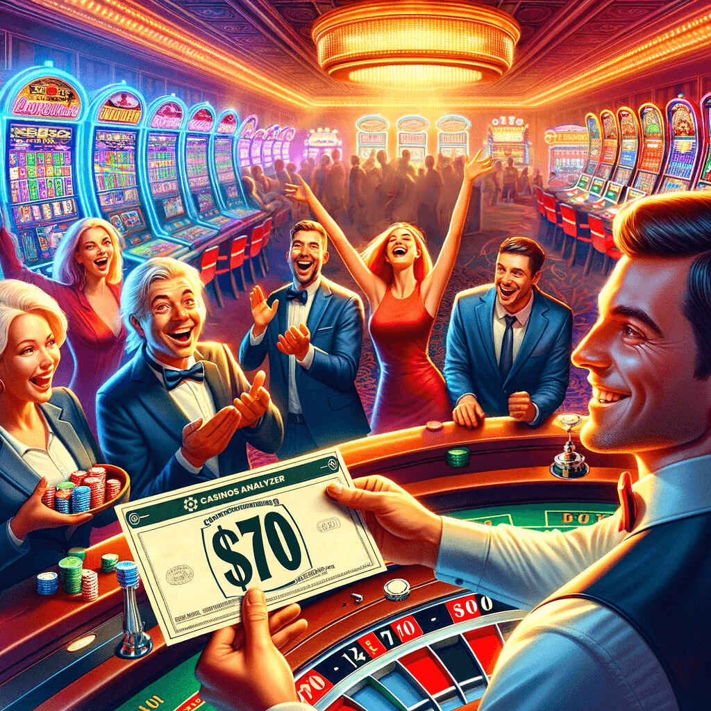 Lucky people won  no deposit casino bonus from casinos analyzer