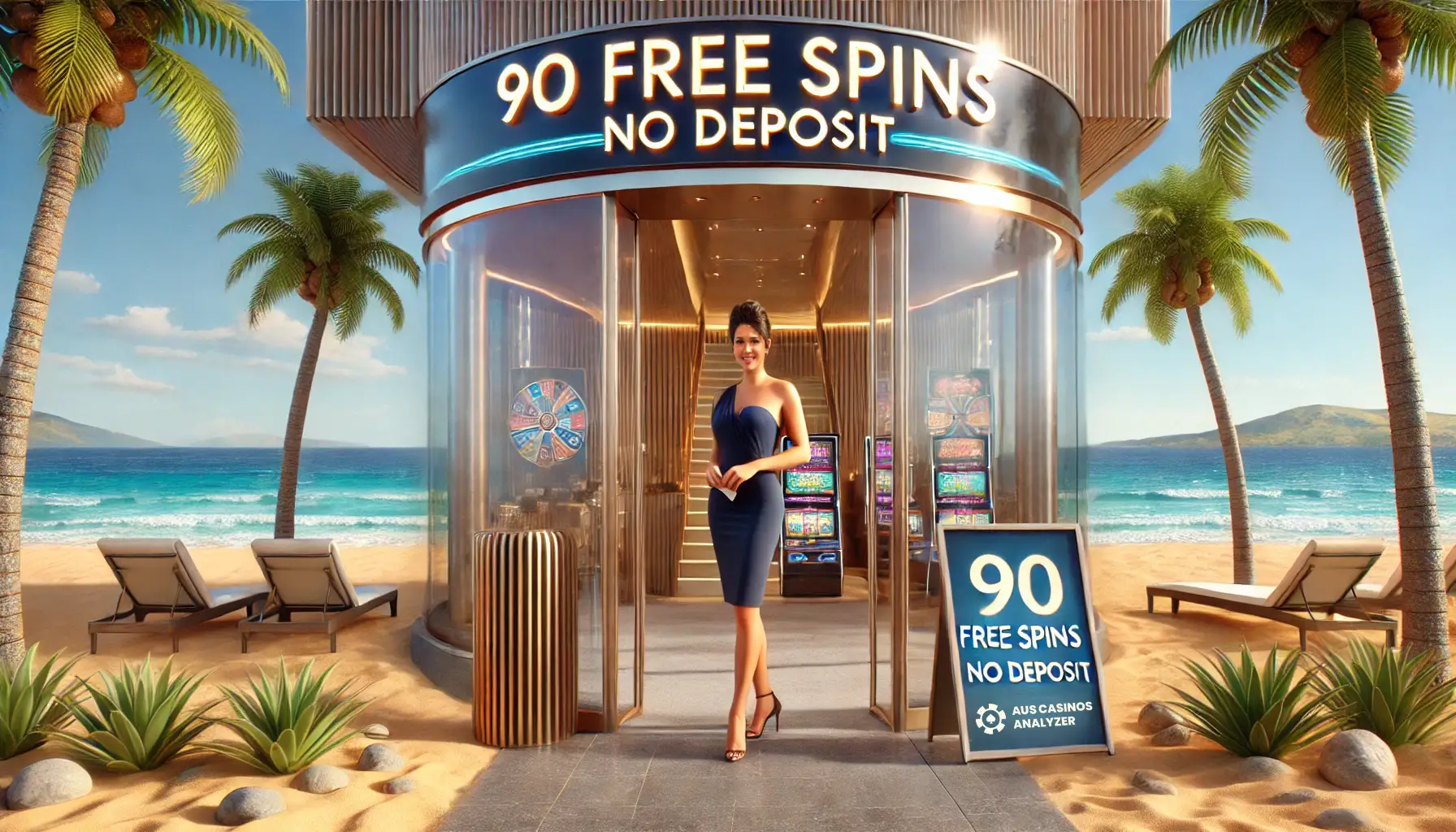 Seaside casino featuring 90 Free Spins No Deposit Australia from Aus Casinos Analyzer