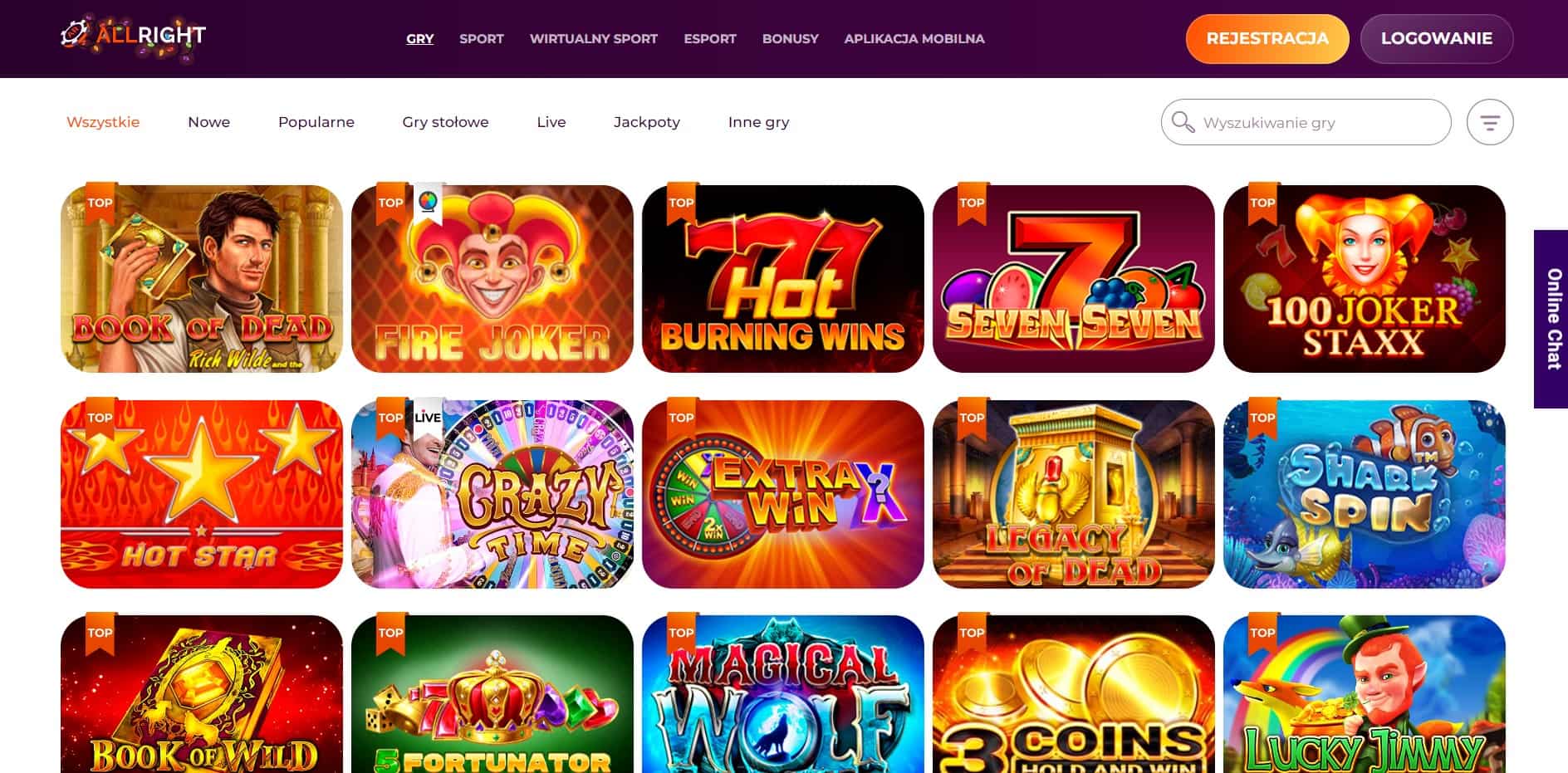All Right Casino Review