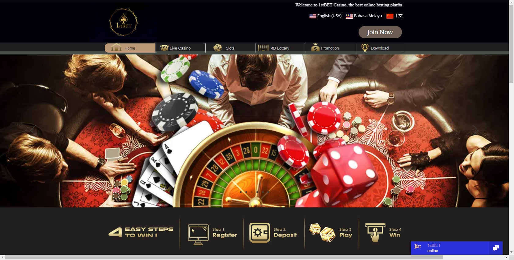 1st Bet Casino Review