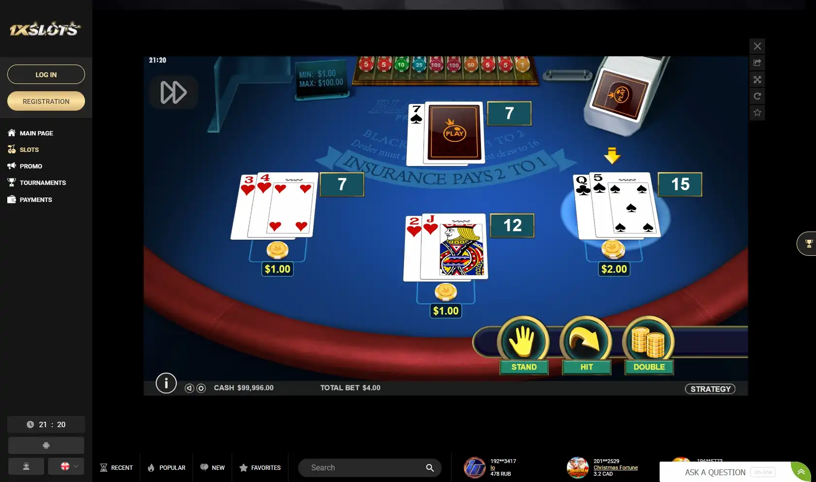 1xSlots Casino Slots