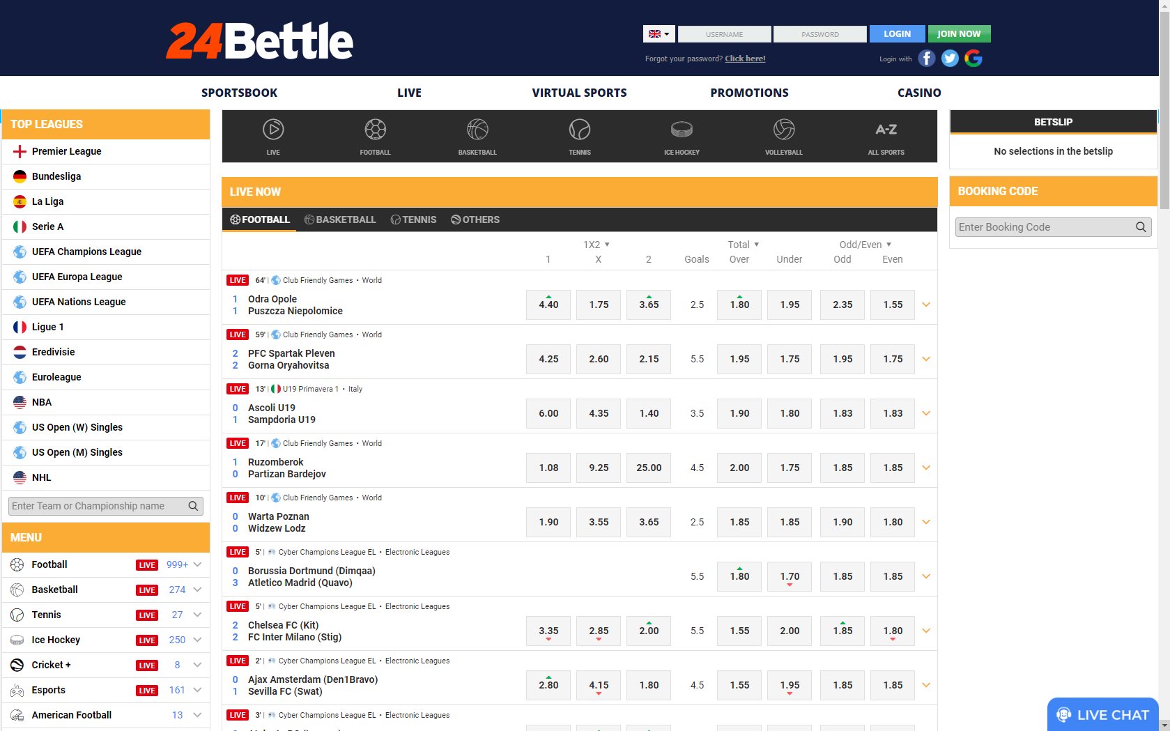 24 Bettle Casino Review