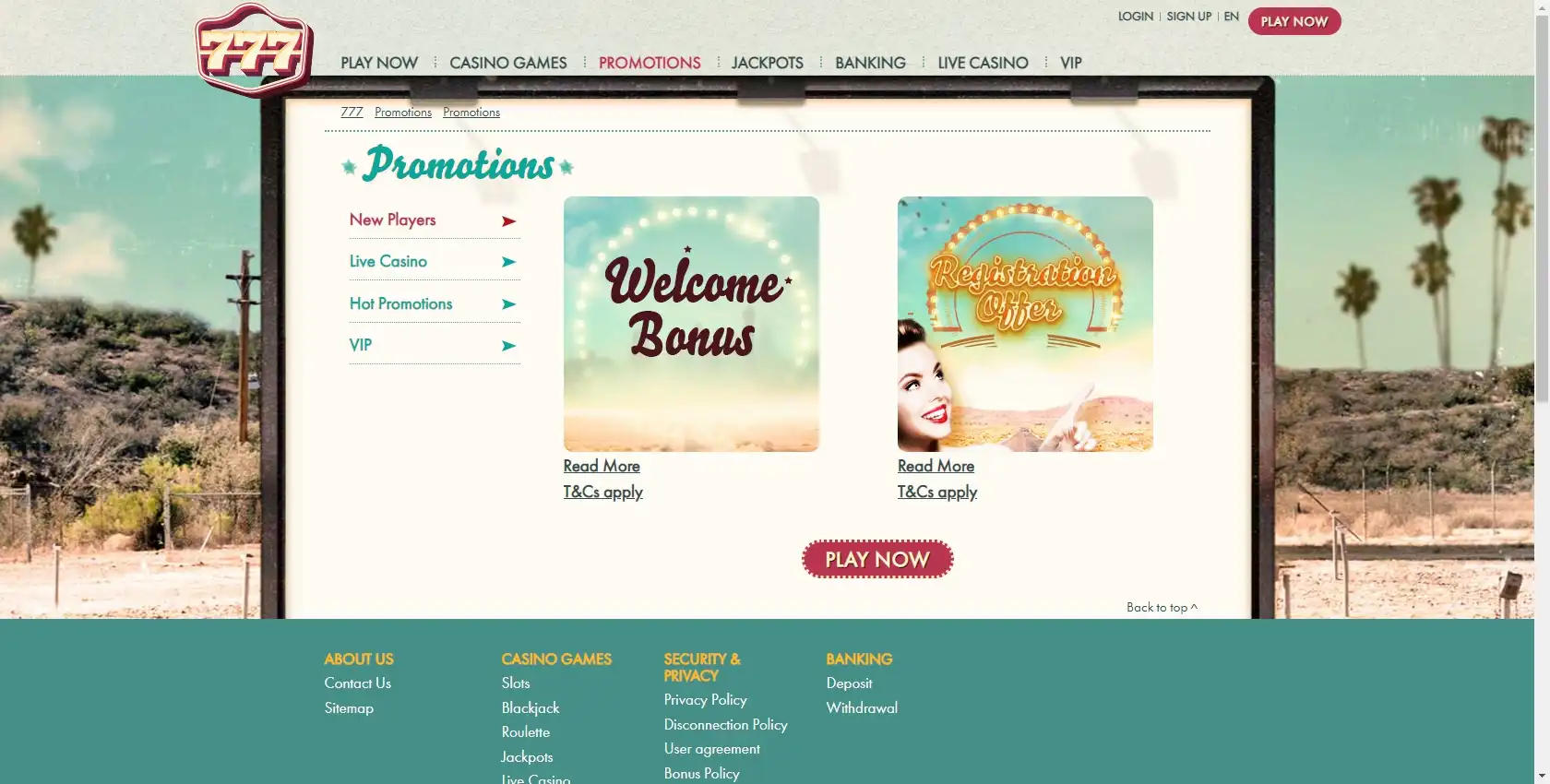 777 Casino No Deposit Bonus