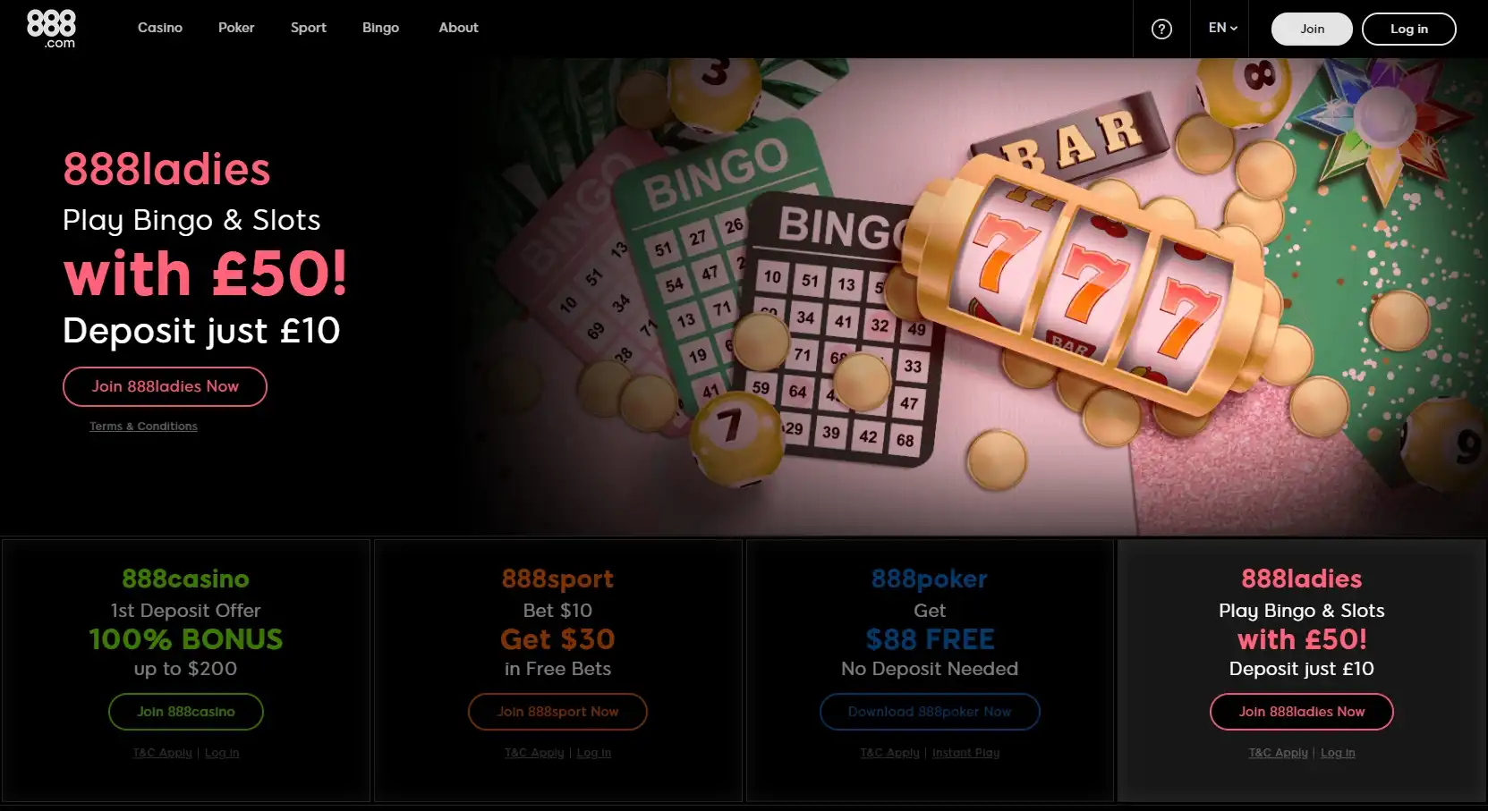888.com Casino Review