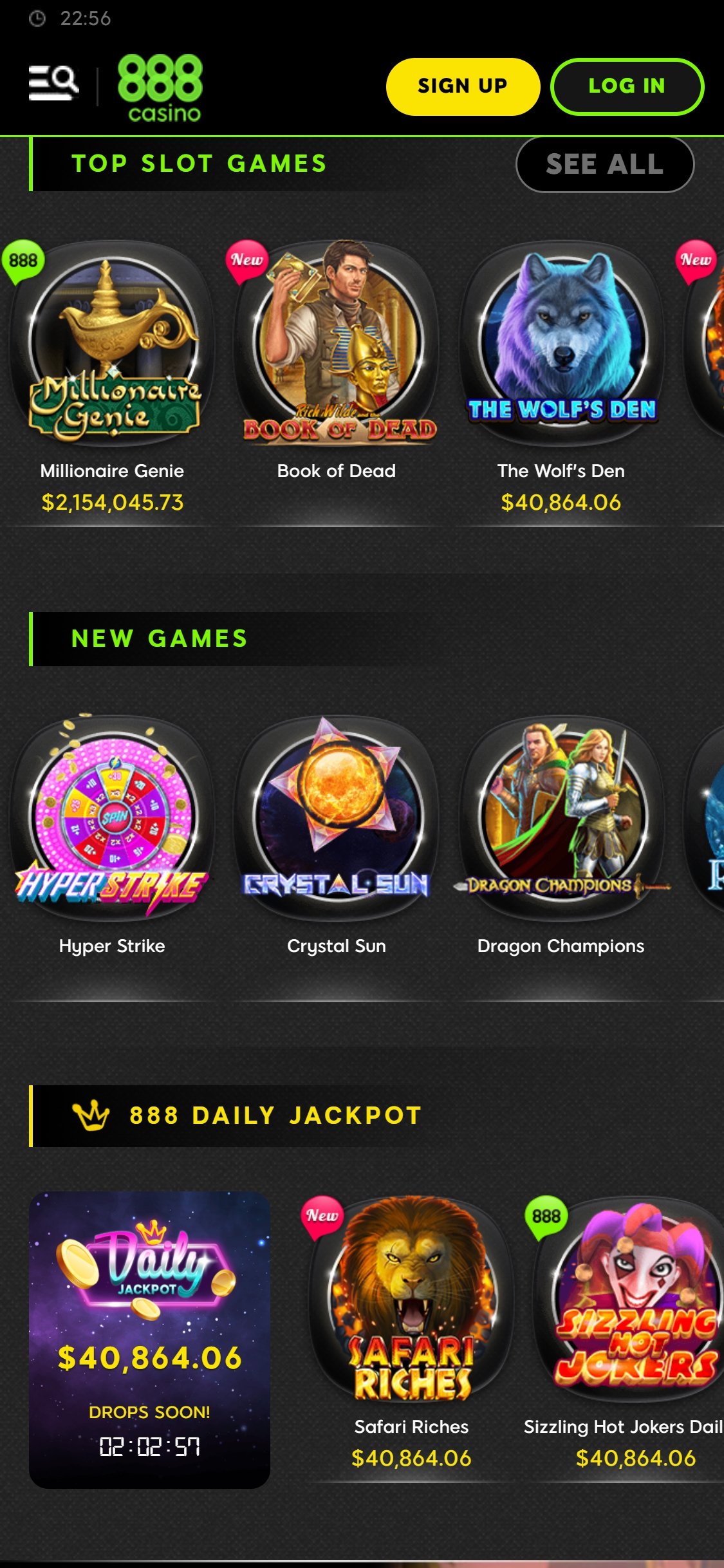 888.com Casino Mobile Games Review