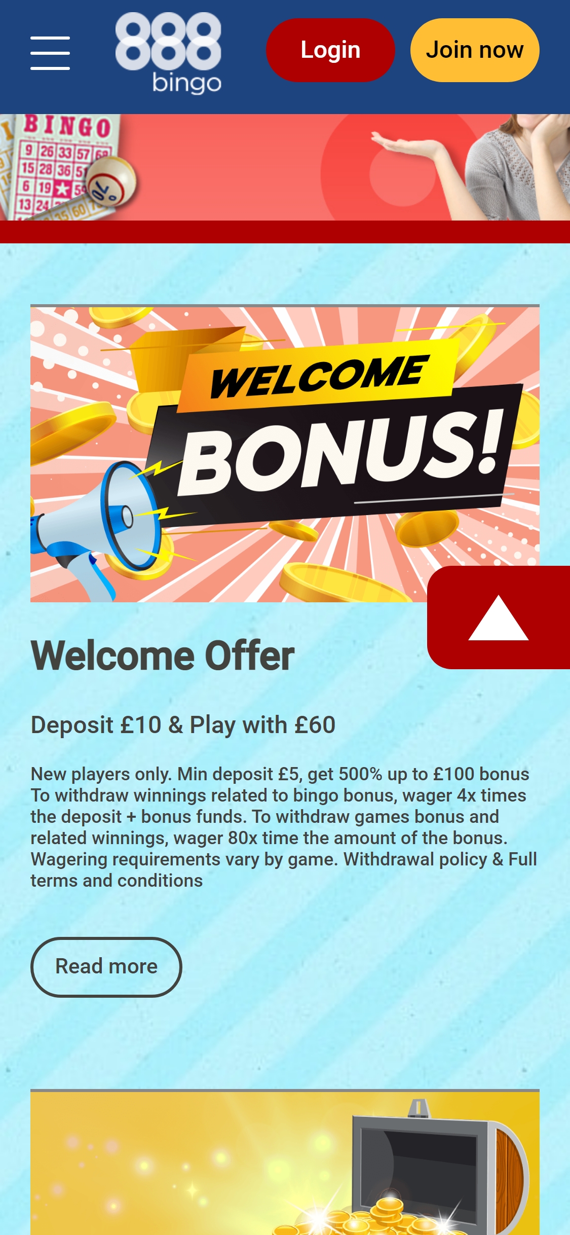 888 Bingo Casino Mobile No Deposit Bonus Review