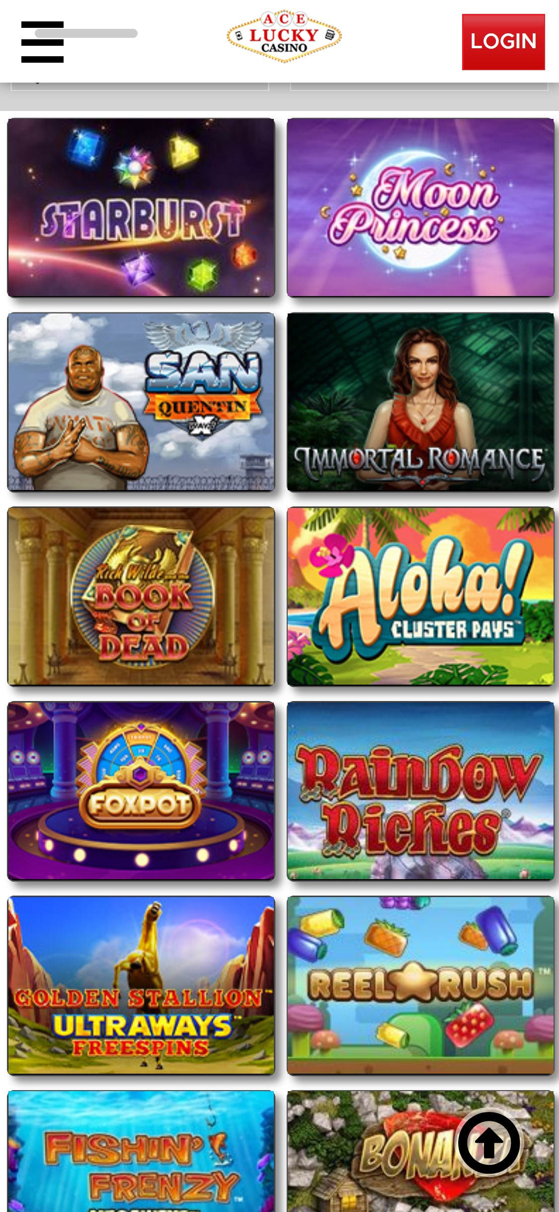 Ace Lucky Casino Mobile Games Review