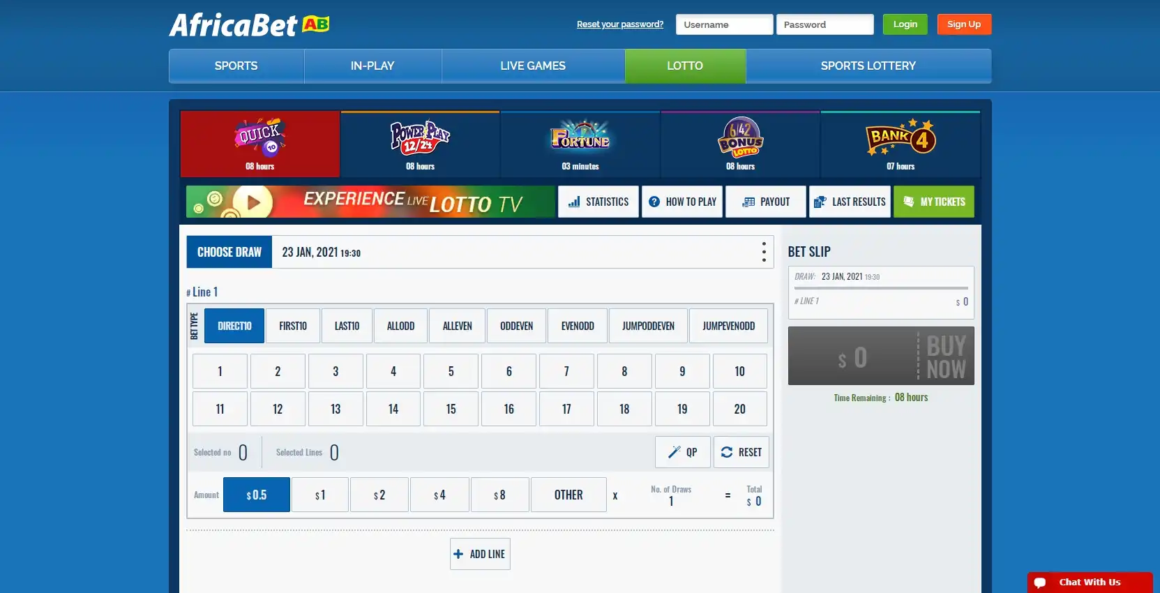 AfricaBet Casino Games