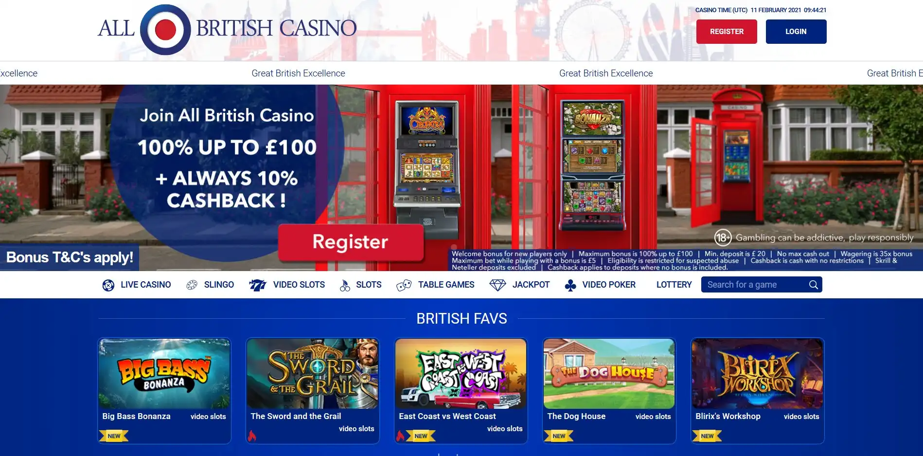 All British Casino Review