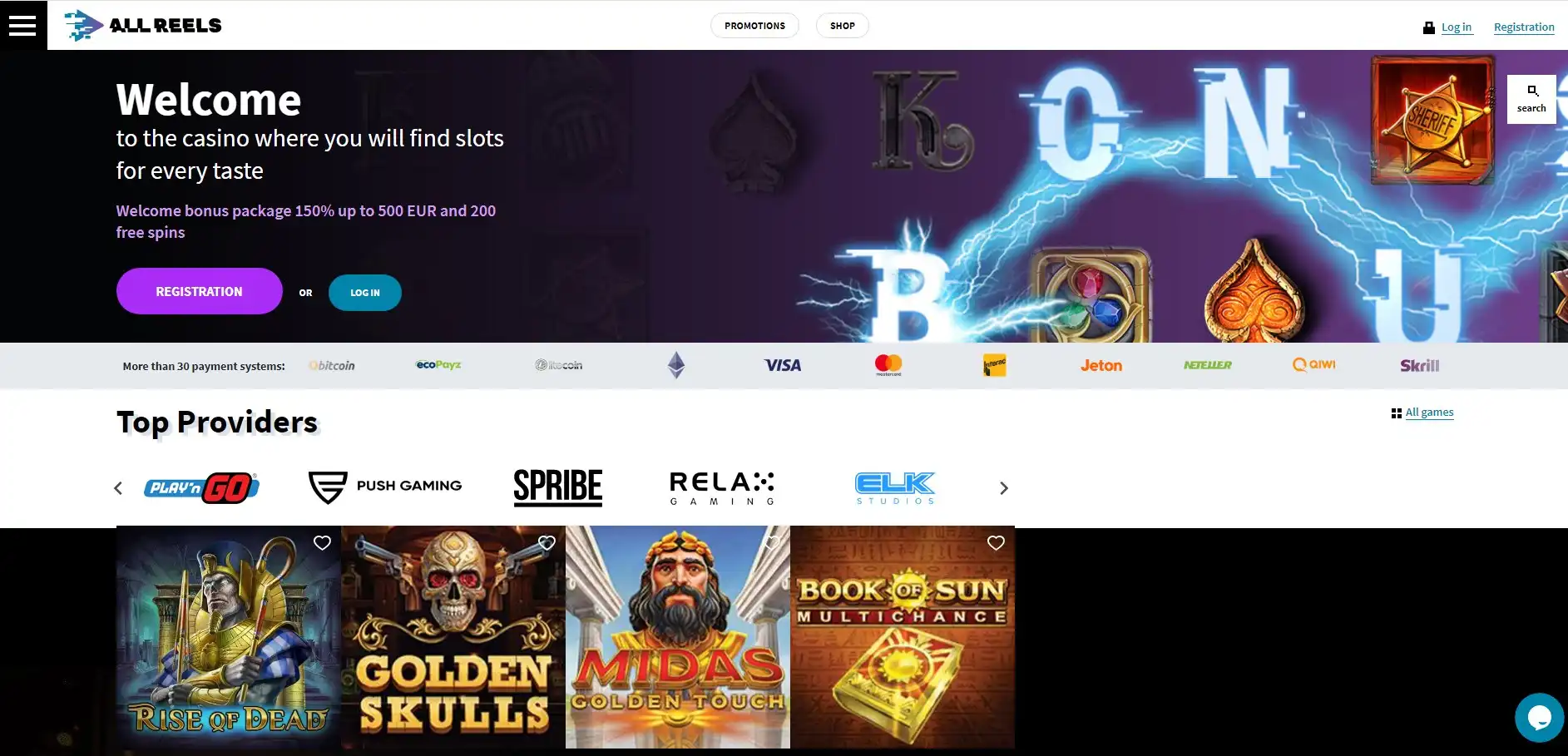 AllReels Casino Review