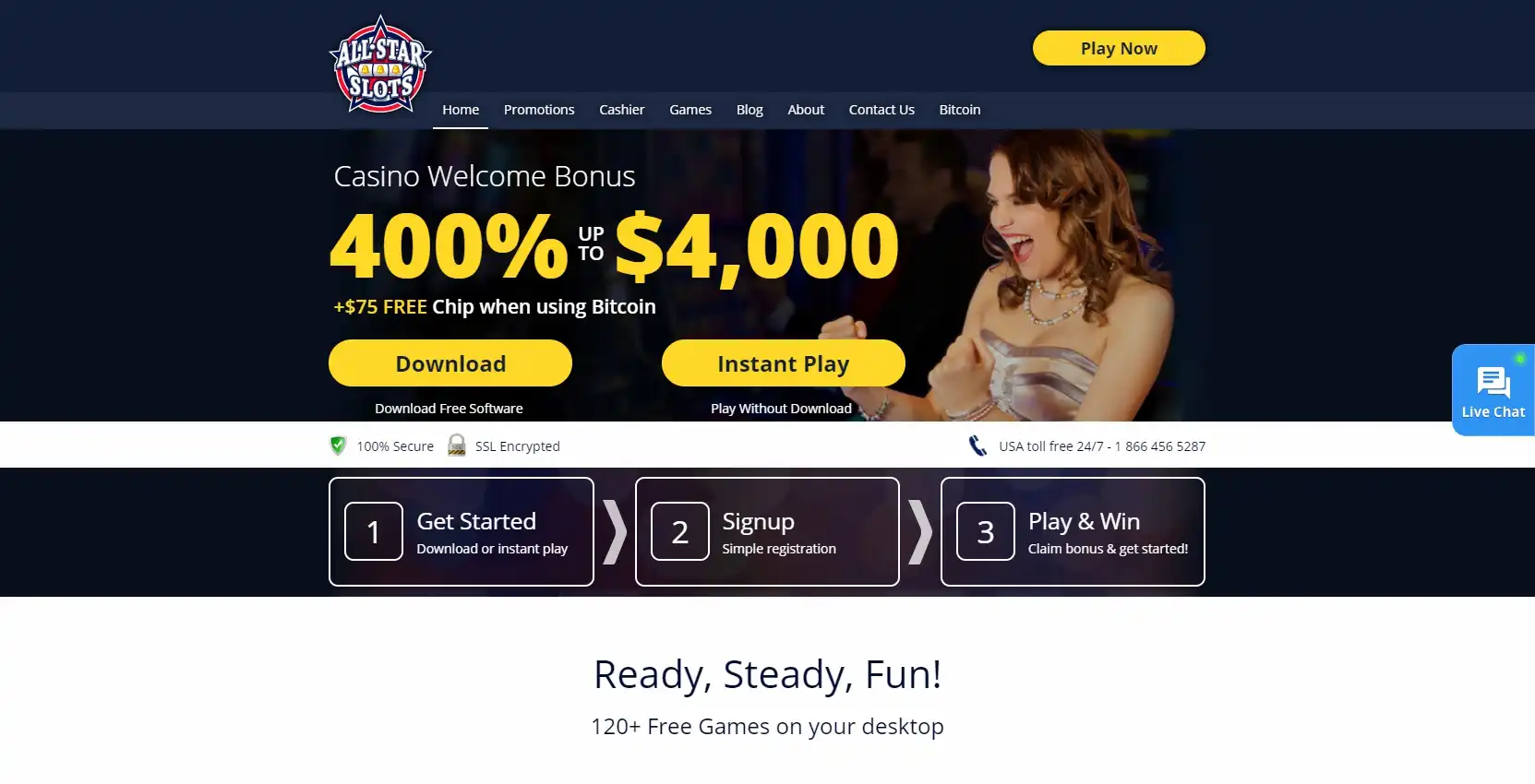 All Star Slots Casino Review