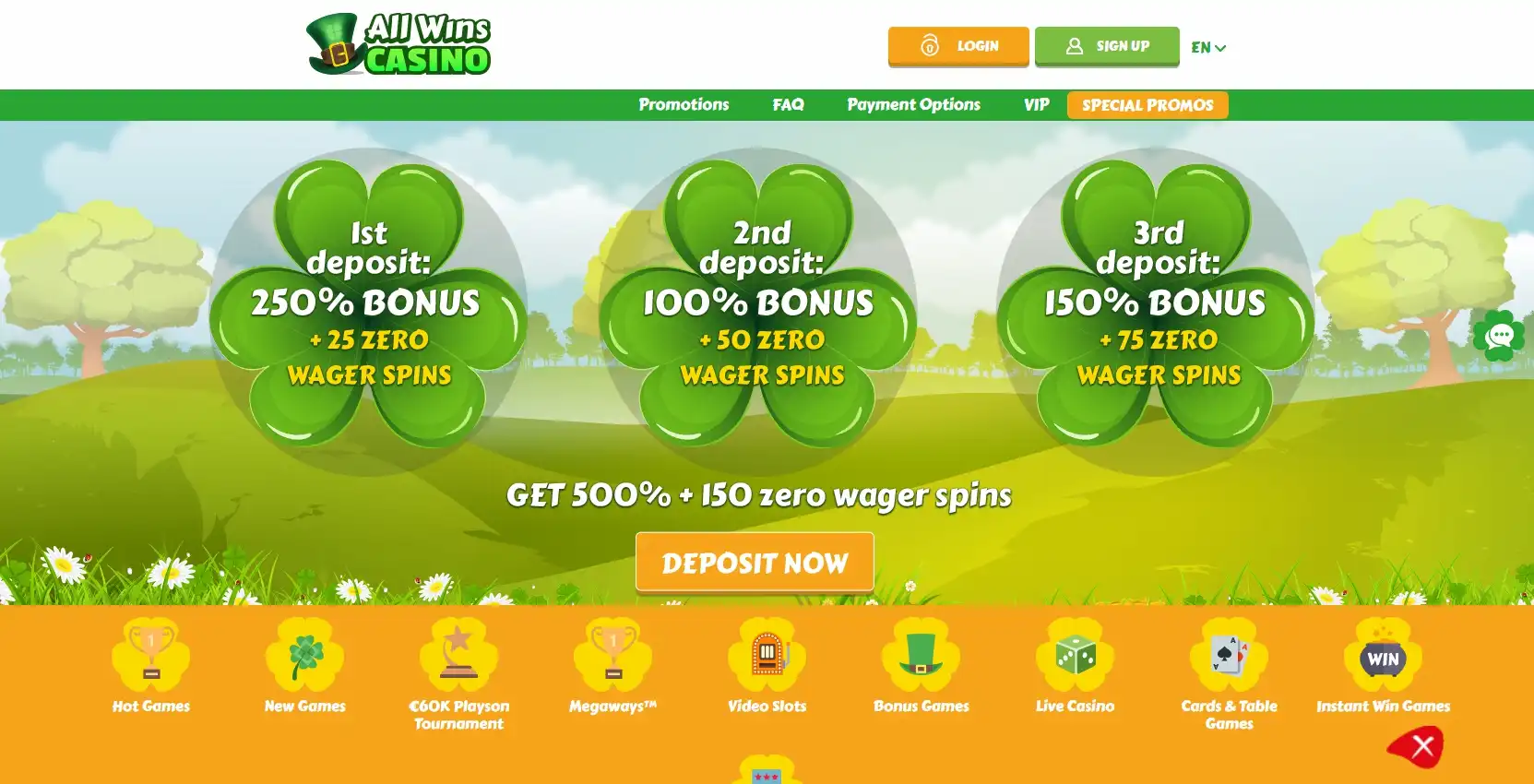 Allwins Casino Review