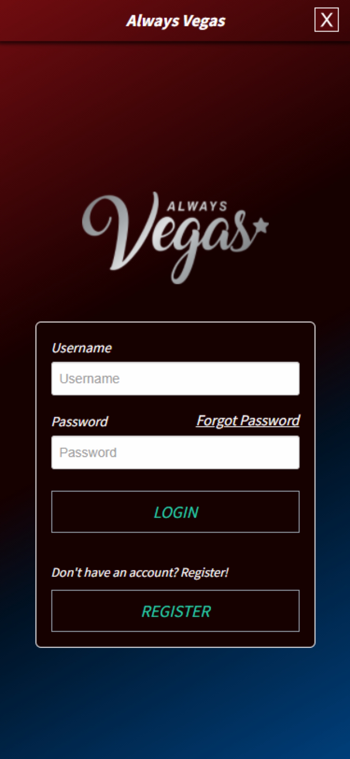 Always Vegas Casino Mobile Login Review