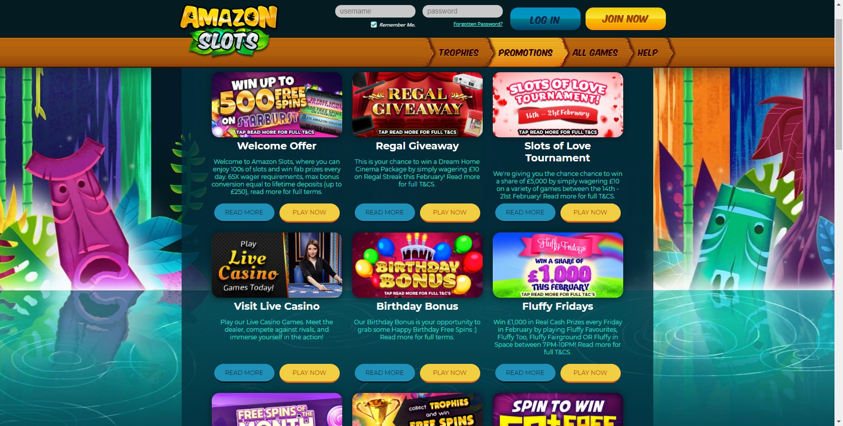 Amazon Slots Casino No Deposit Bonus