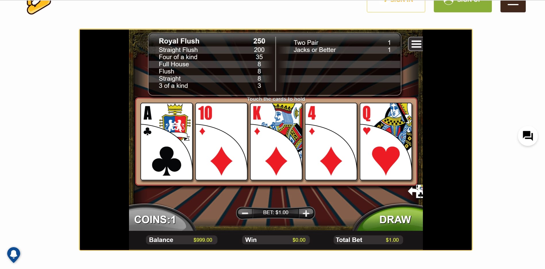 Aussieplay Casino Slots