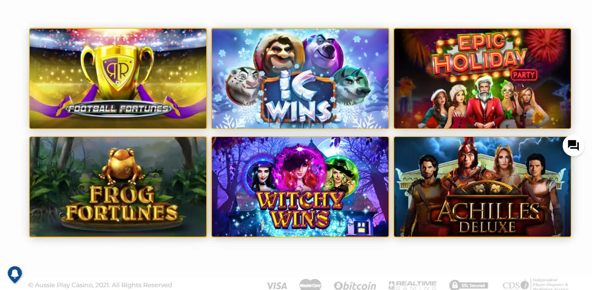 Aussieplay Casino Games