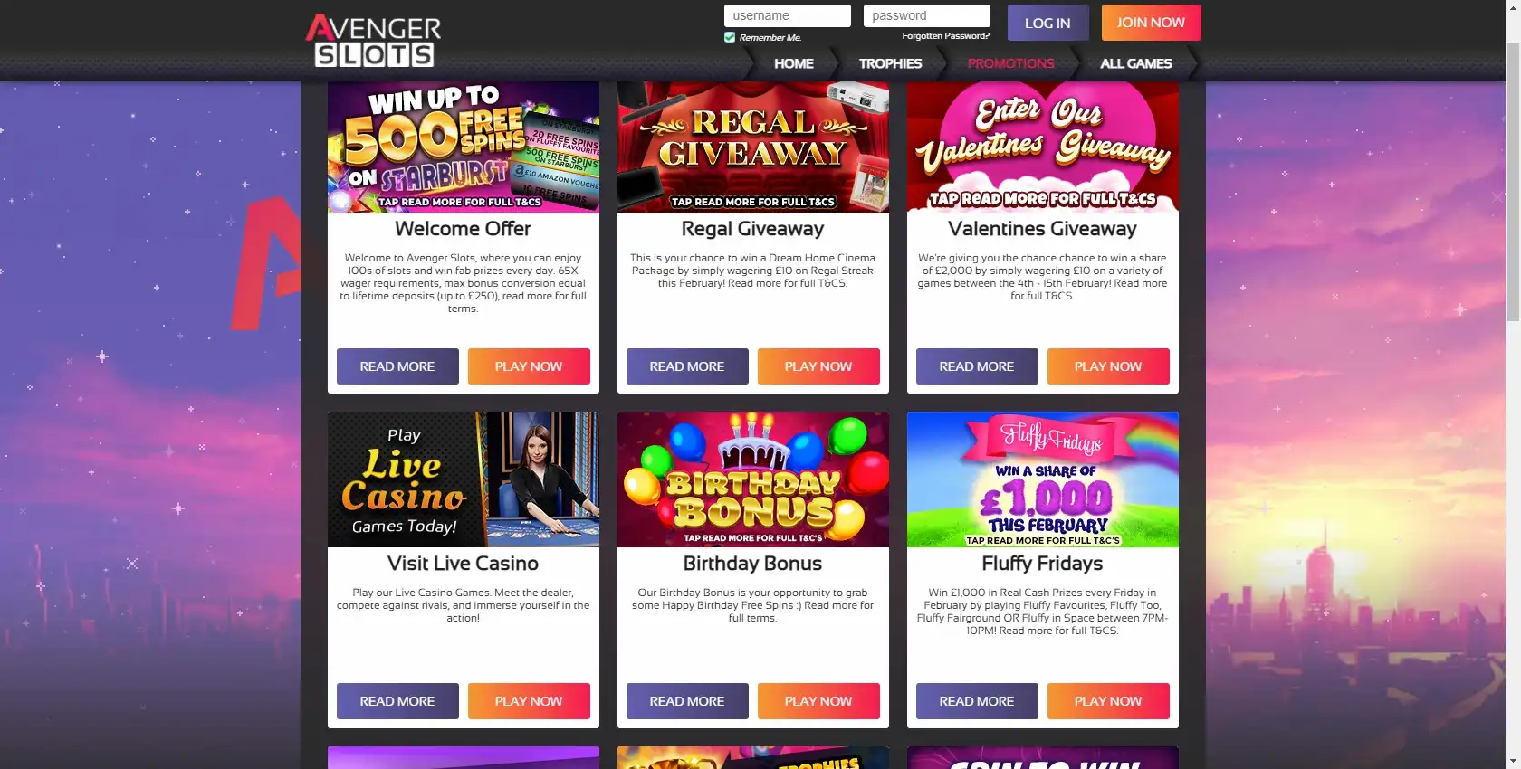 Avenger Slots Casino No Deposit Bonus