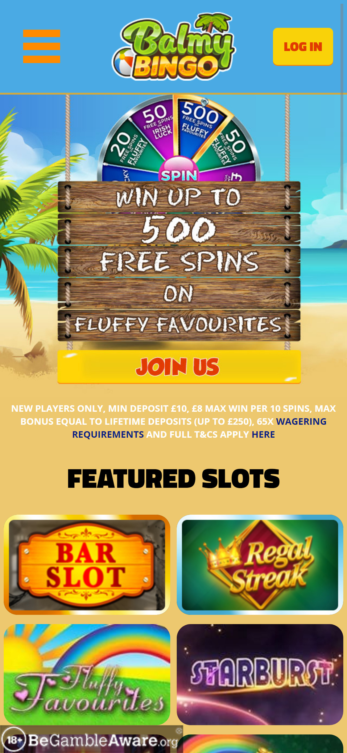 Balmy Bingo Casino Mobile Login Review