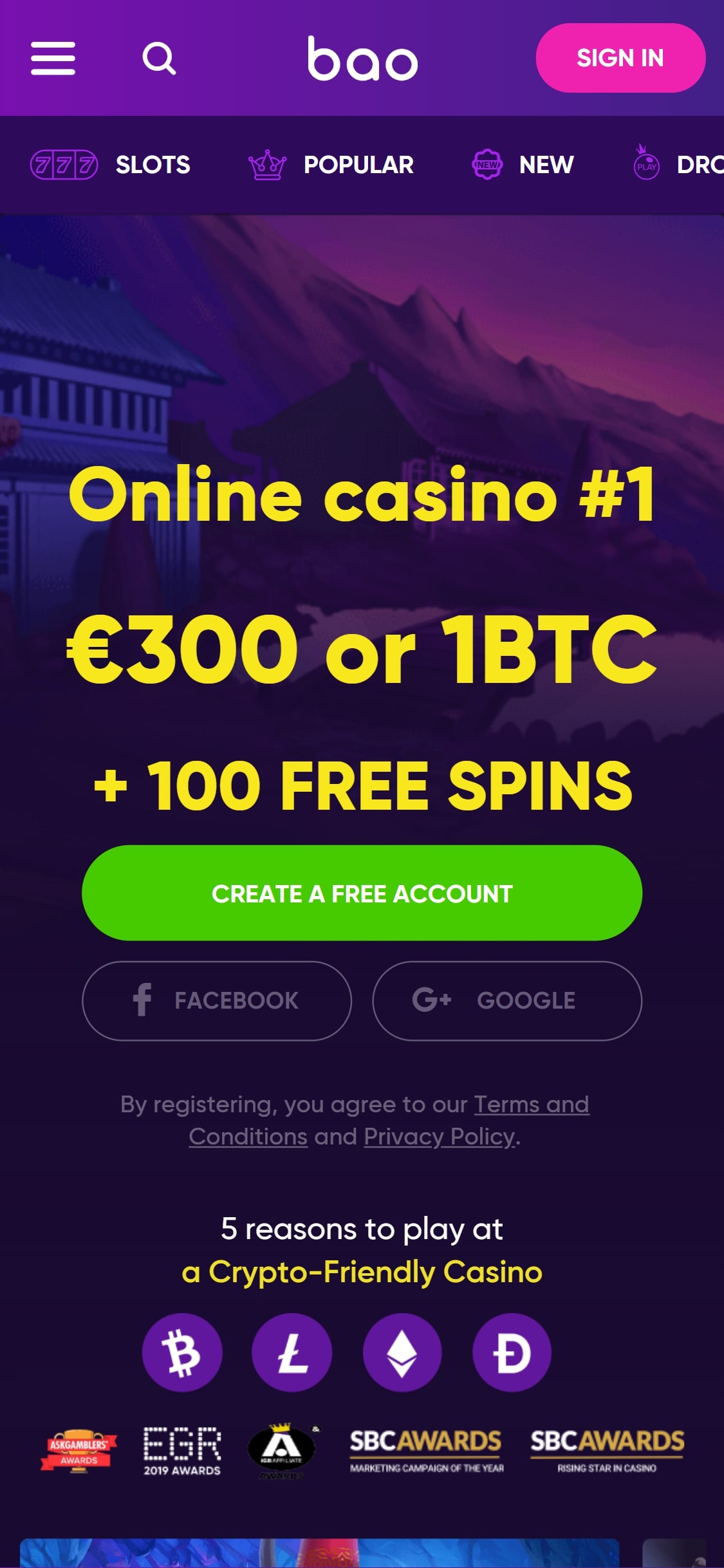 BAO Casino Mobile Review