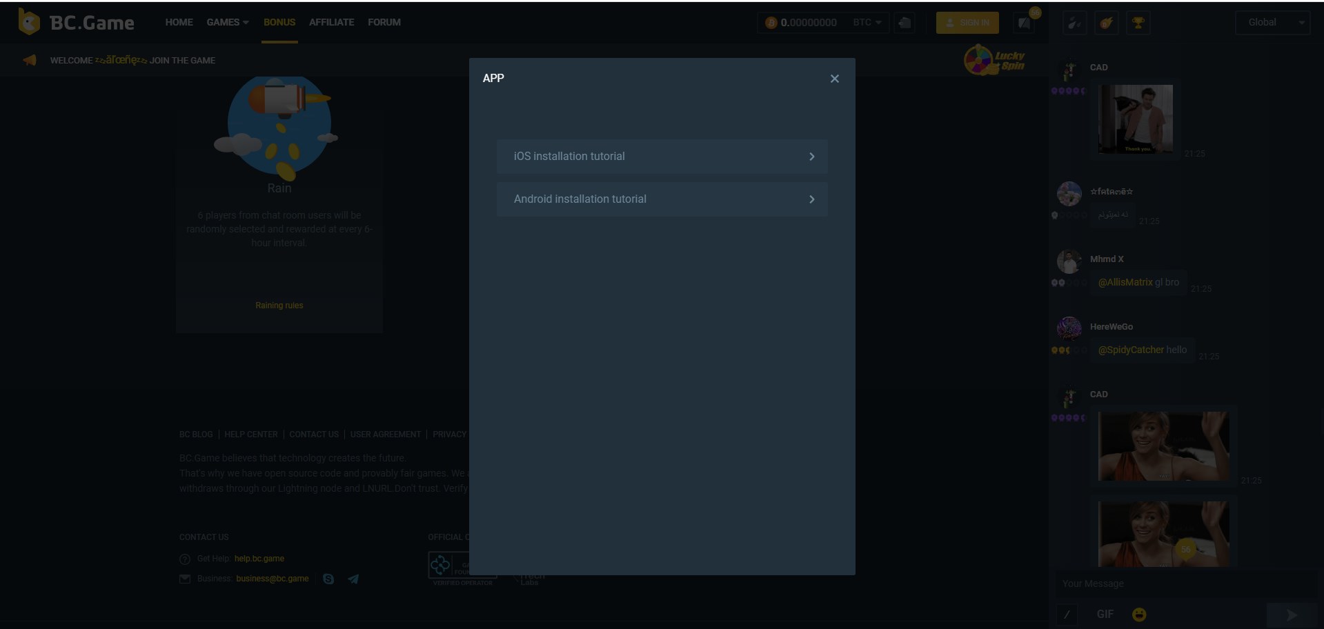 BC.Game Casino App