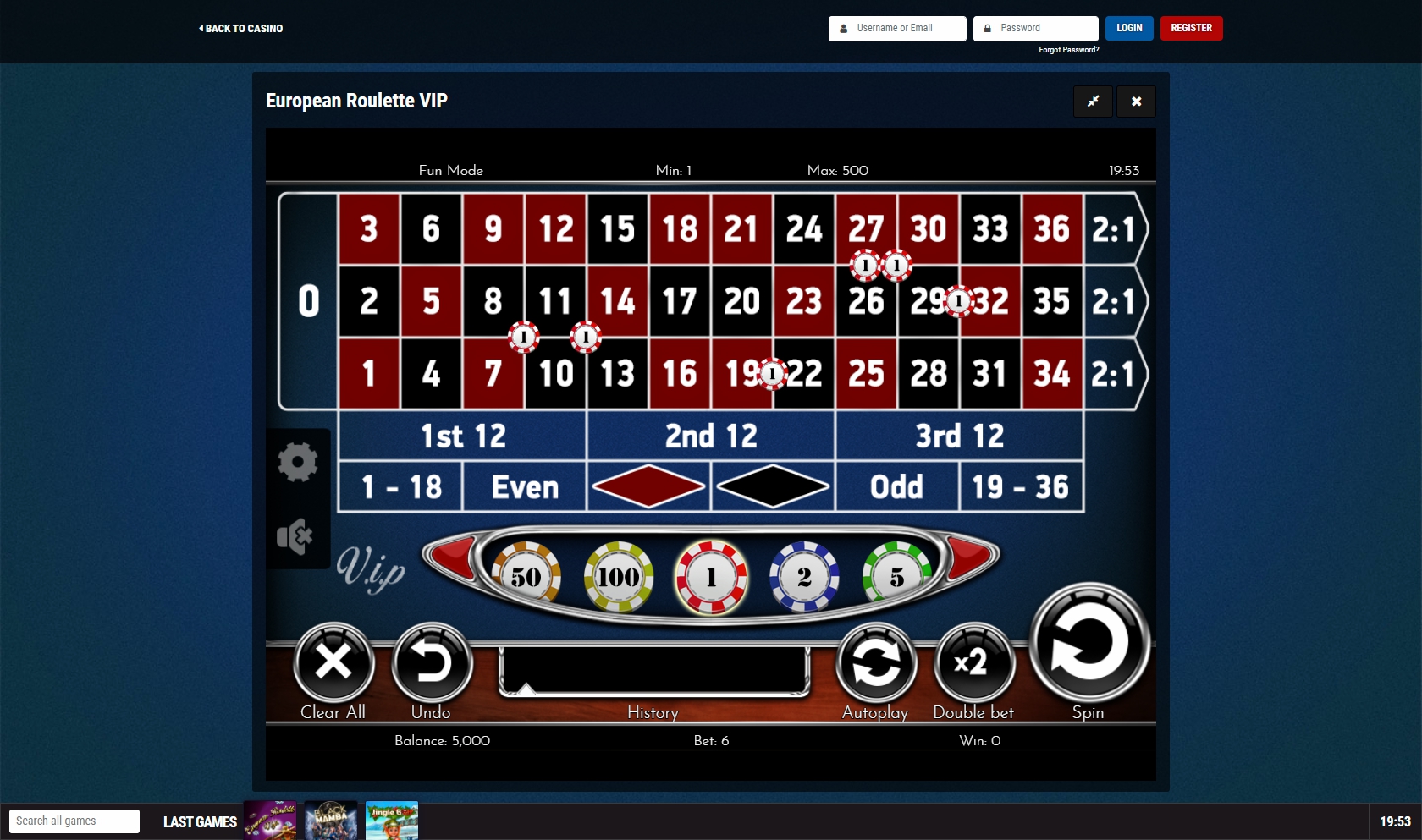 Bet11888 Casino Casino Games