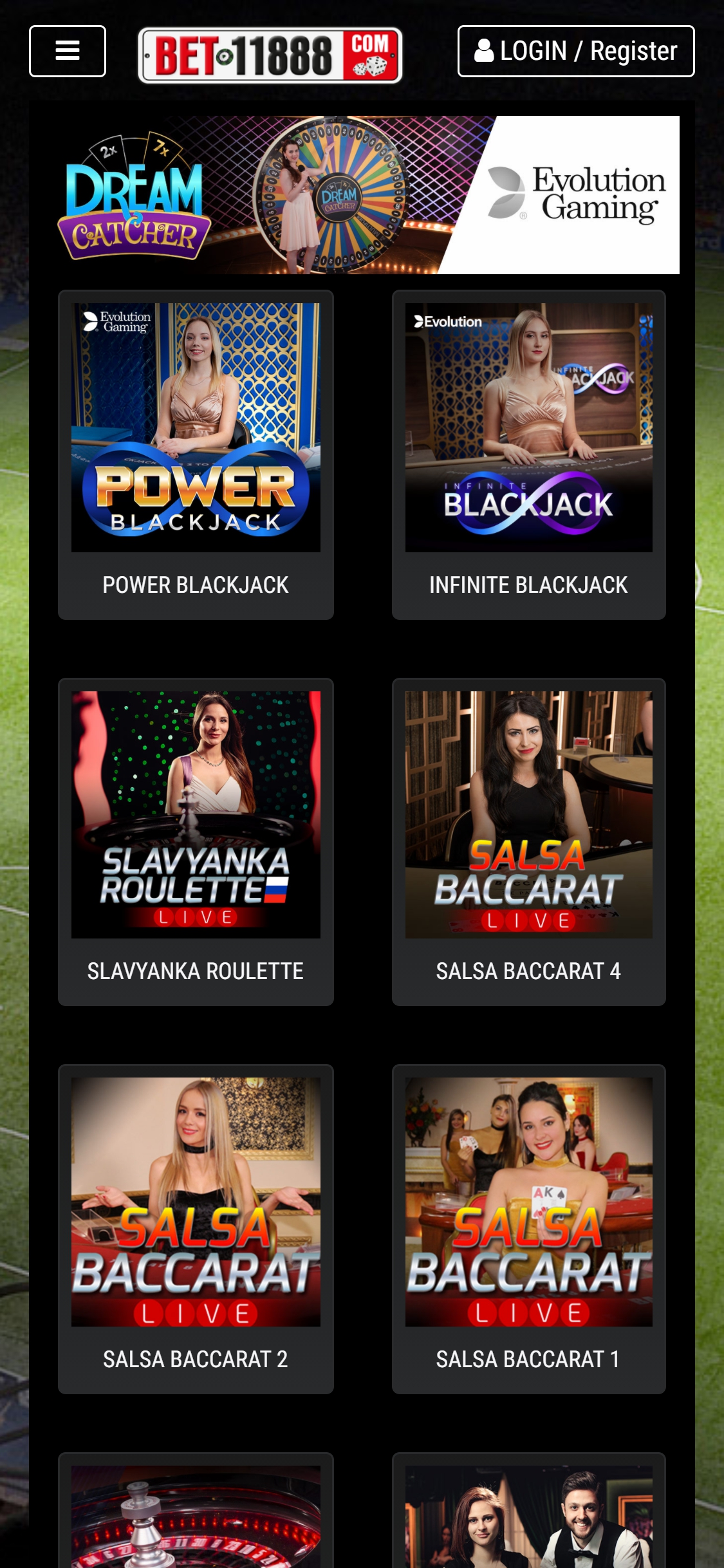 Bet11888 Casino Mobile Live Dealer Games Review