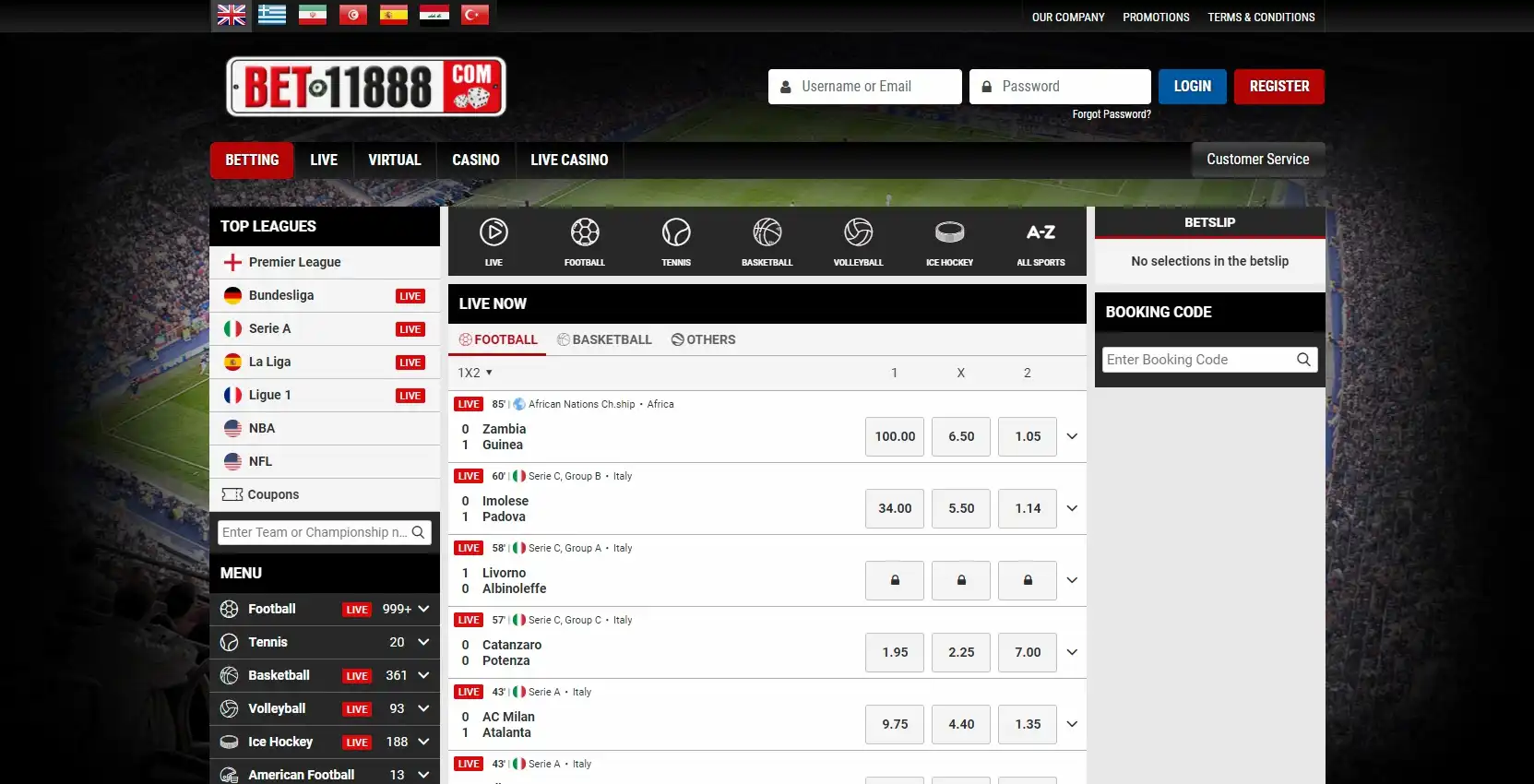 Bet11888 Casino Betting