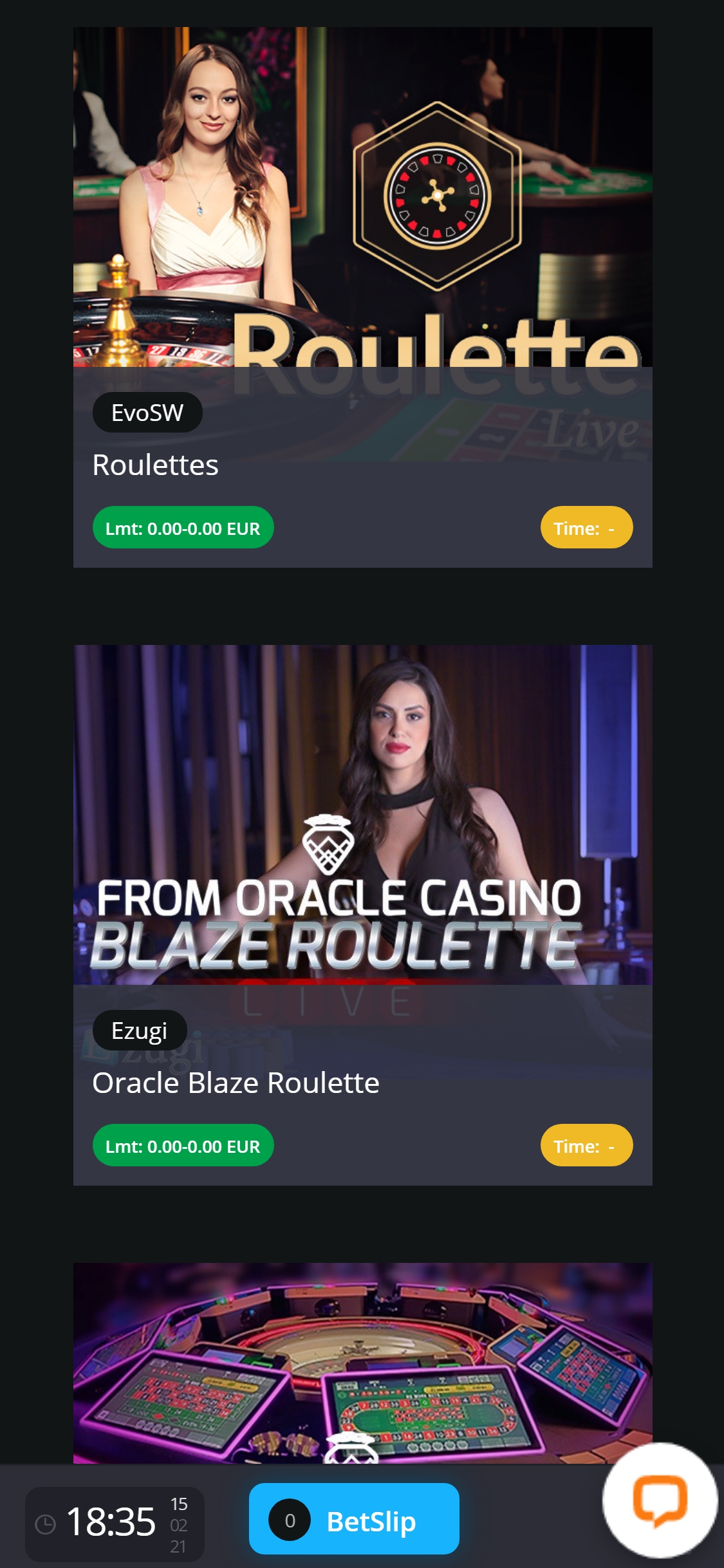 Betadonis Casino Mobile Live Dealer Games Review