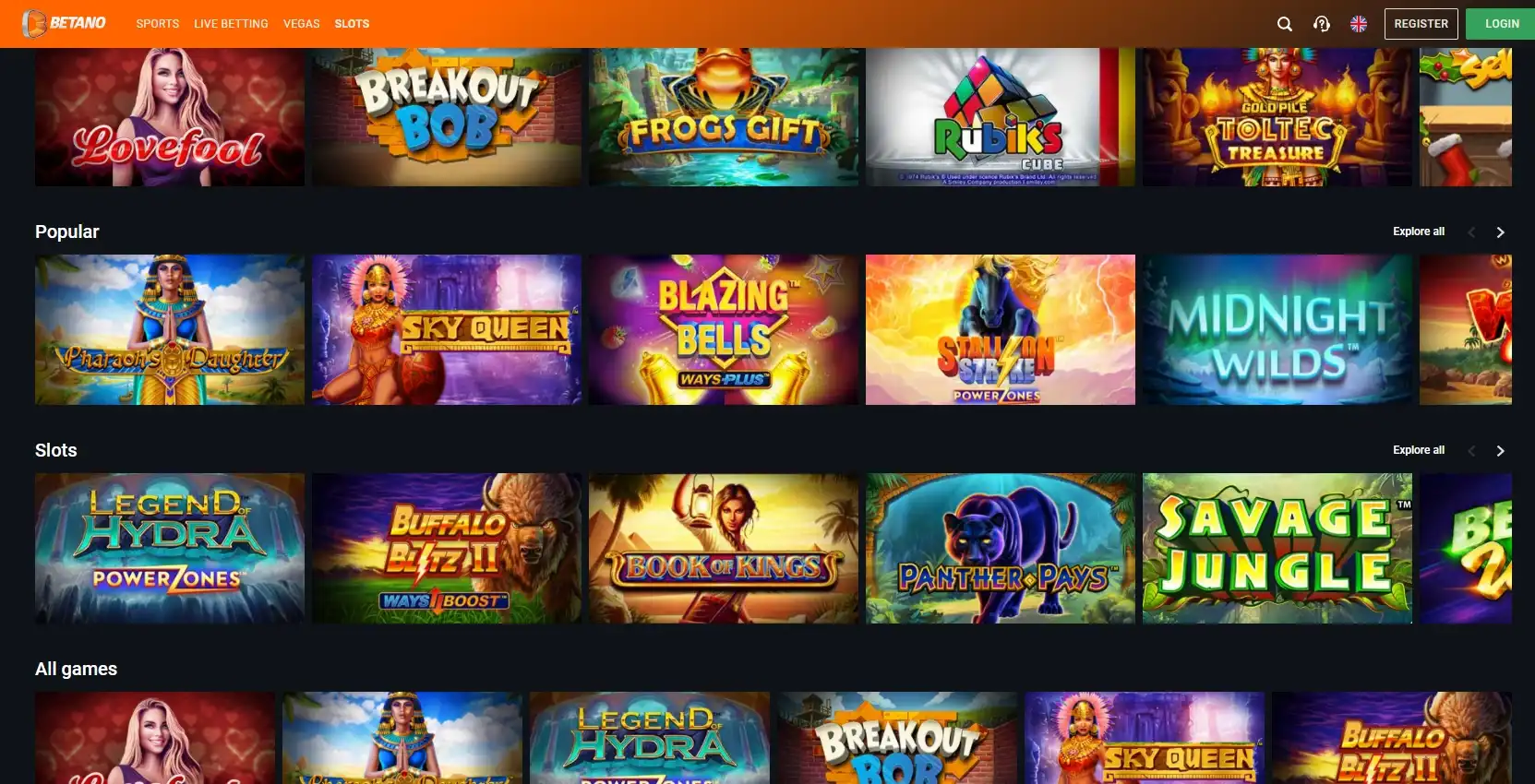 Betano Games