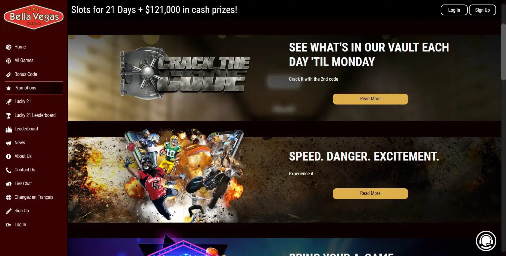 Bella Vegas Casino No Deposit Bonus