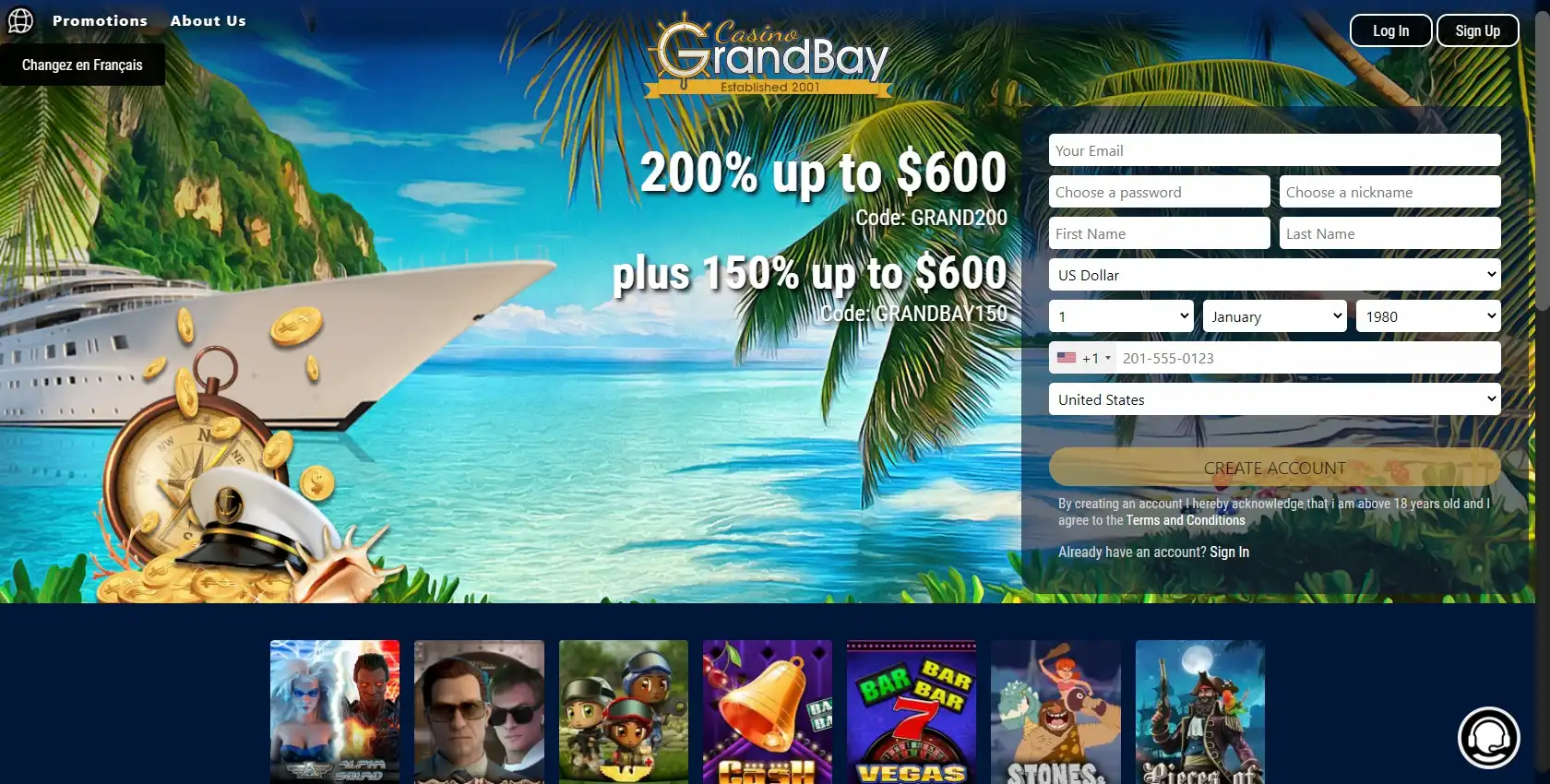 Casino Grand Bay Review