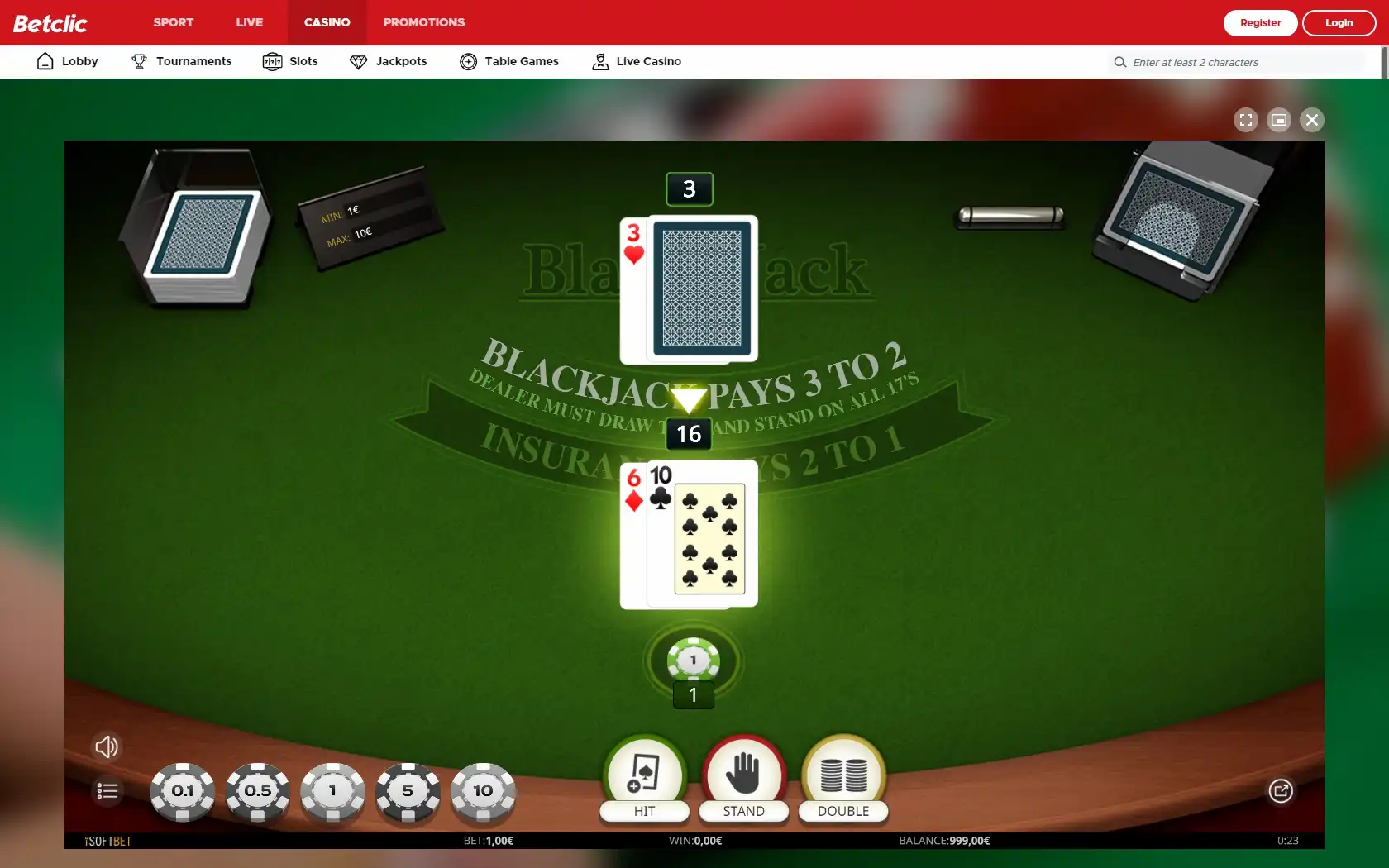 Betclic Casino Slots