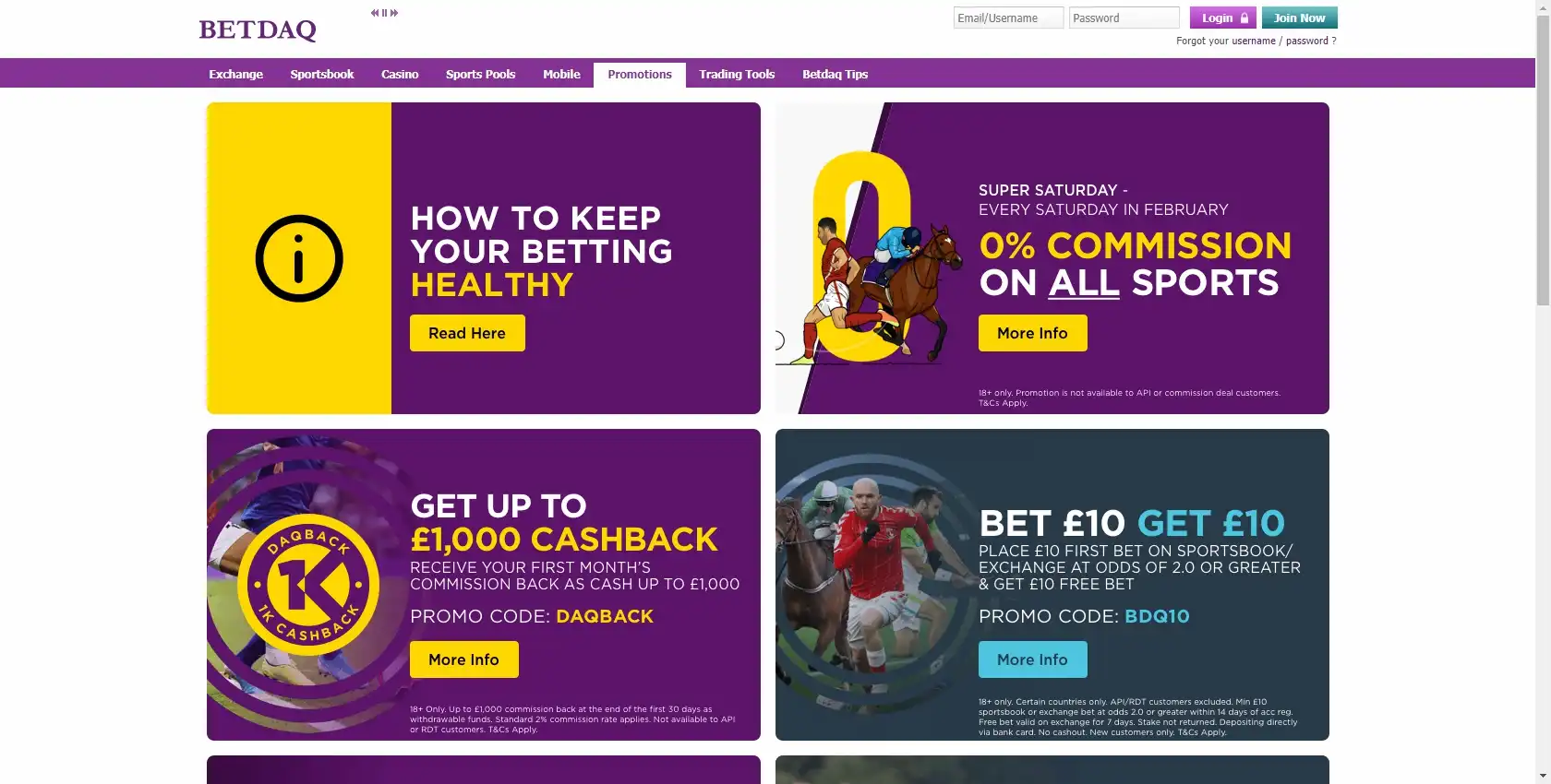 Betdaq No Deposit Bonus