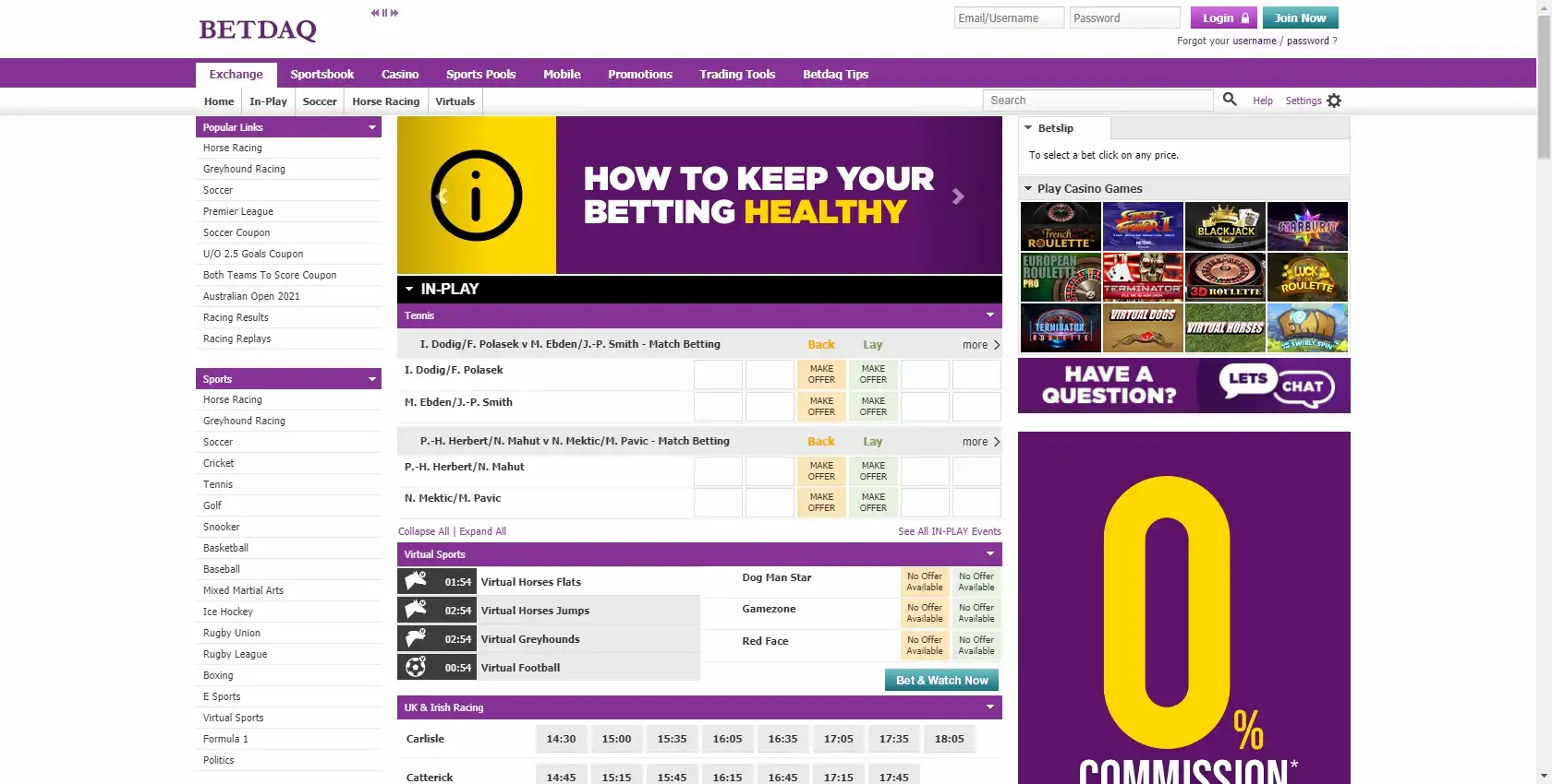 Betdaq Review