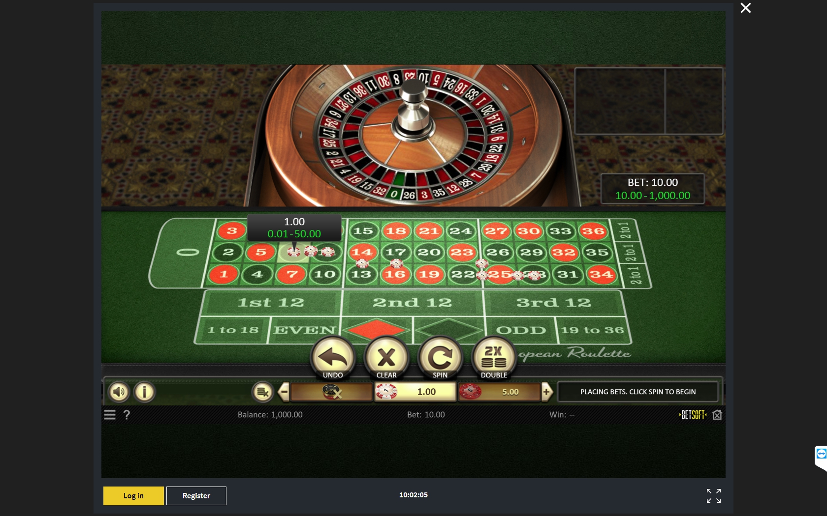 Betfinal Casino Casino Games