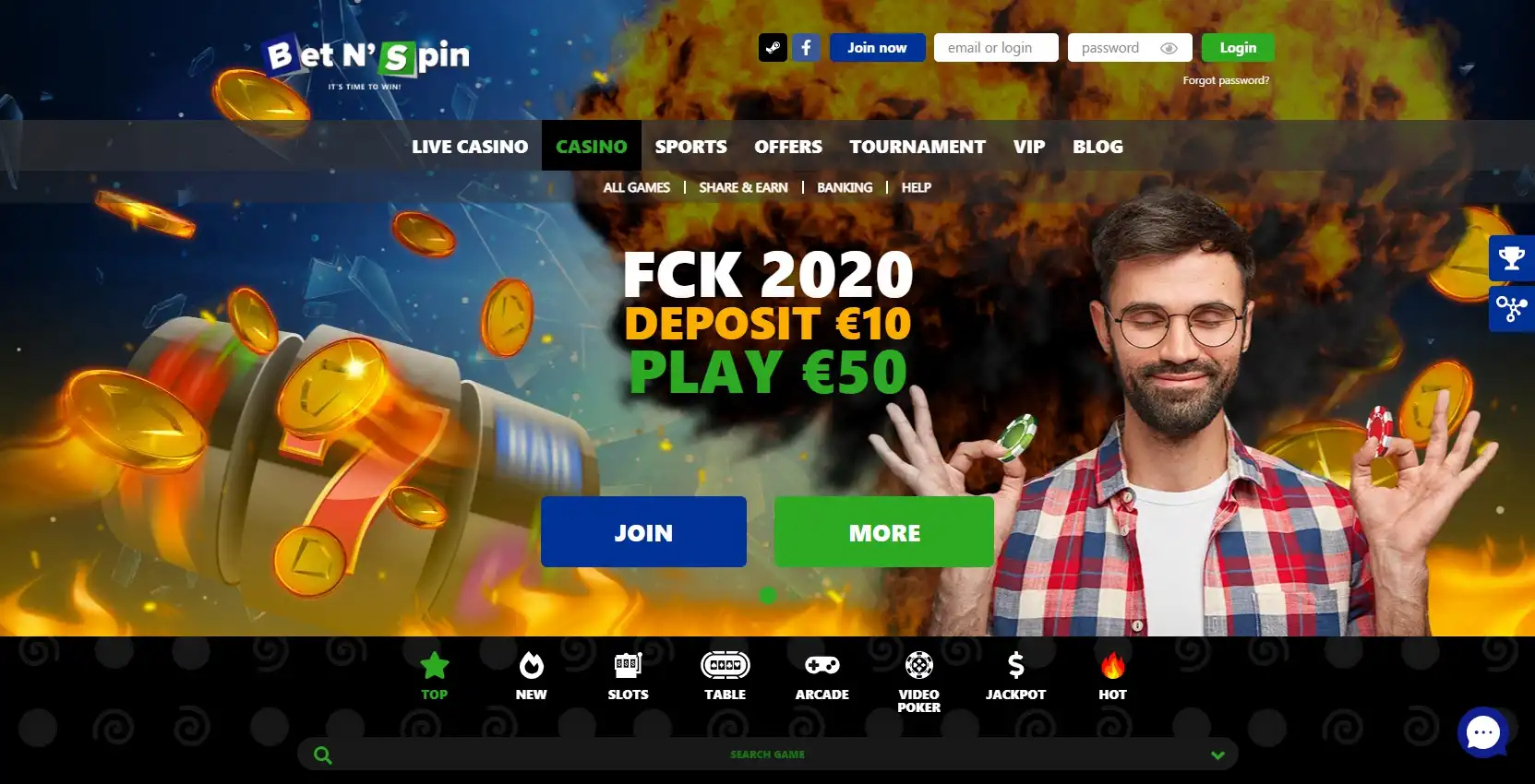 Bet N'Spin Casino Review