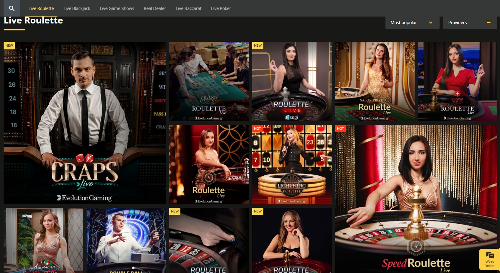 Bet O Bet Casino Live Dealer Games