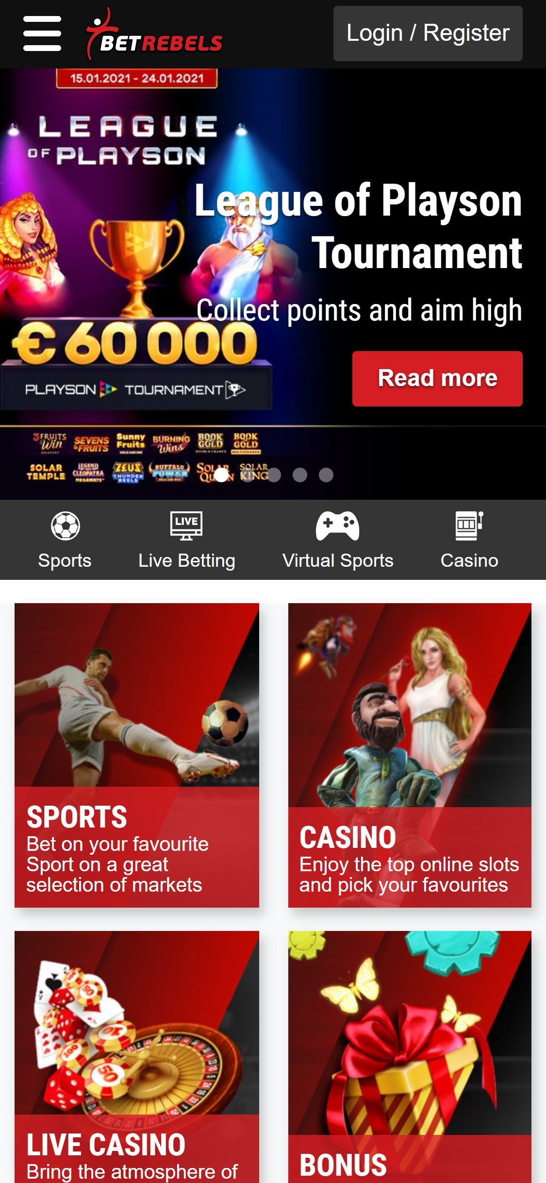 BetRebels Casino Mobile Review