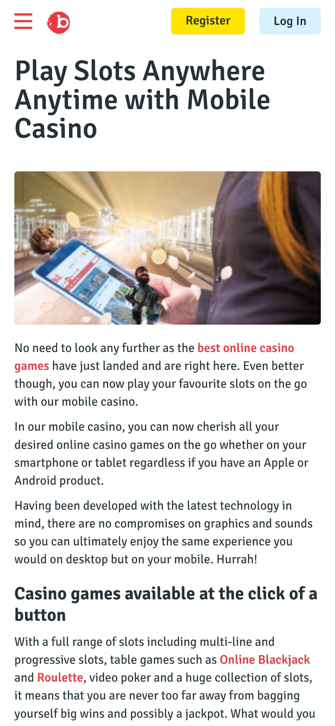 Bingo com Casino Mobile App Review